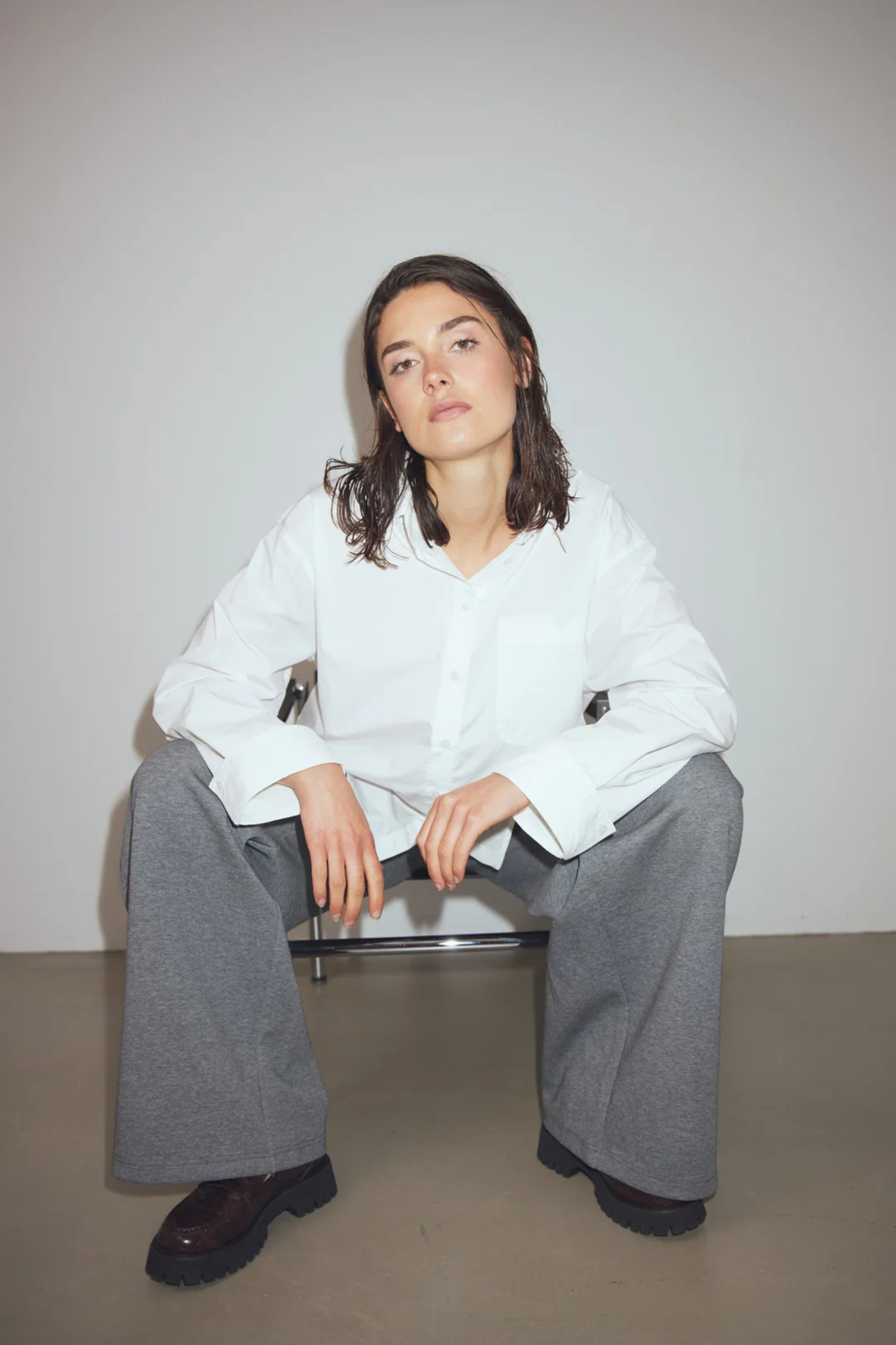 KAMERON MW PANTS - MEDIUM GREY MEL