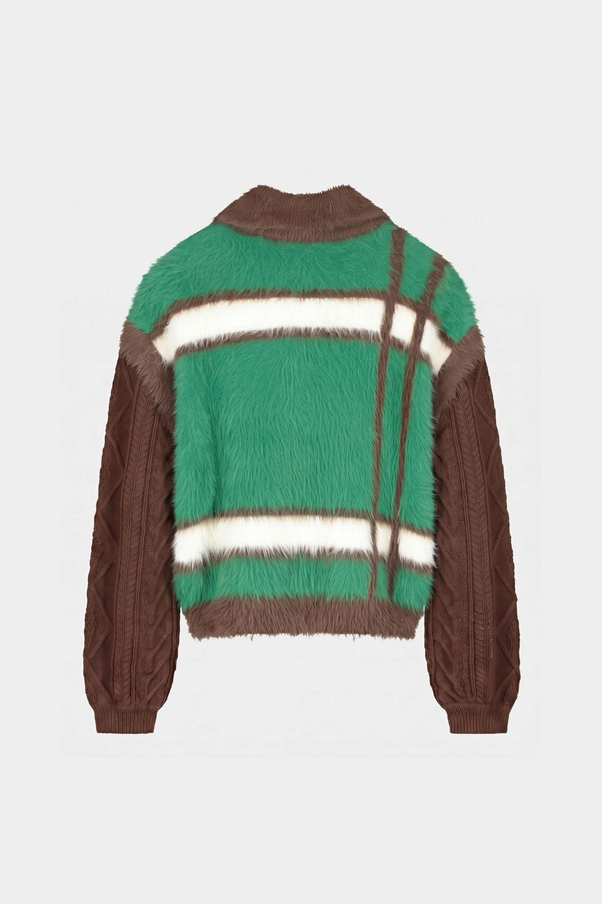 SANTO KNITTED SWEATER - GREEN