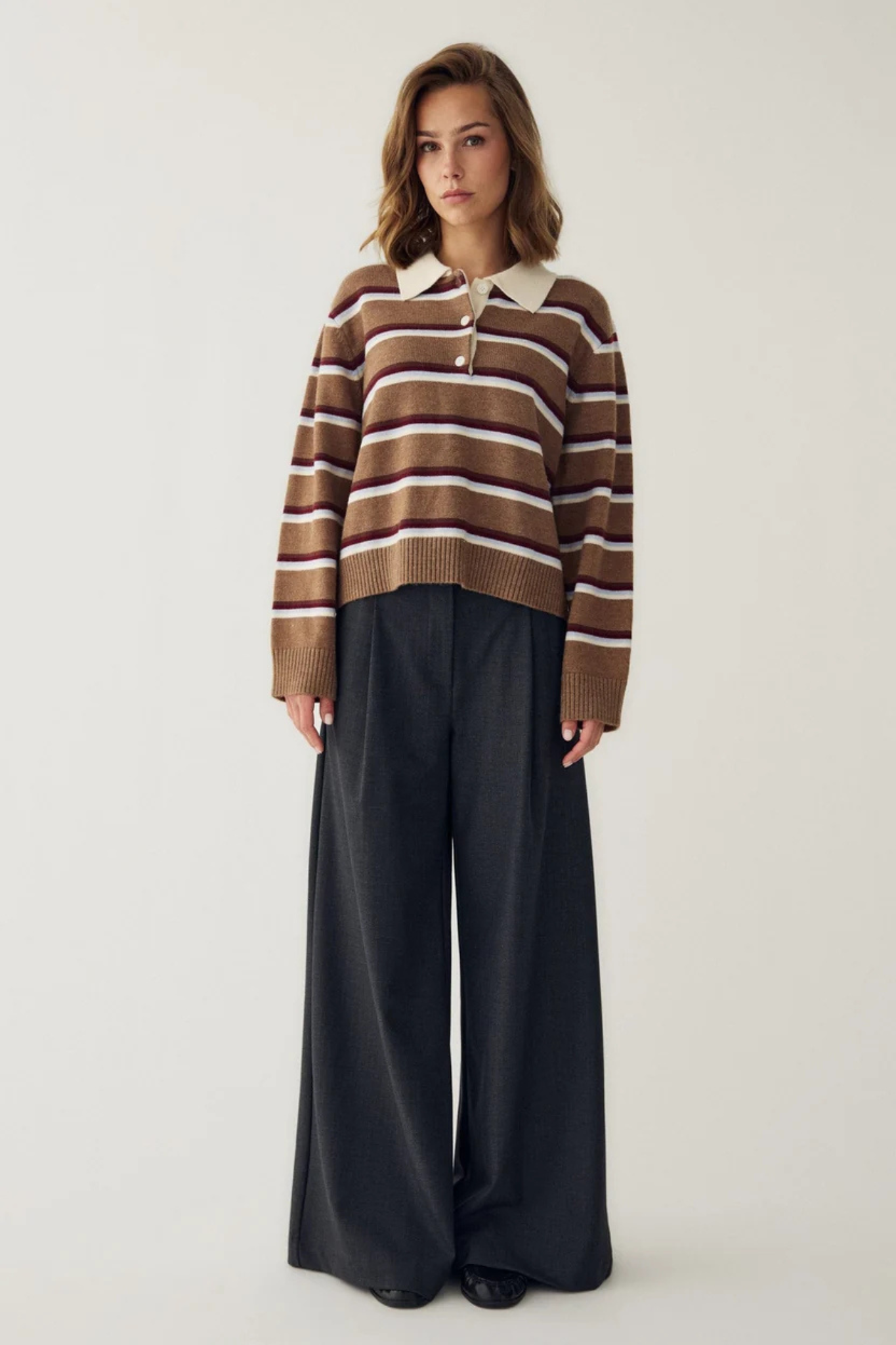 MERRYLL KNIT - DELISSA MULTI STRIPE