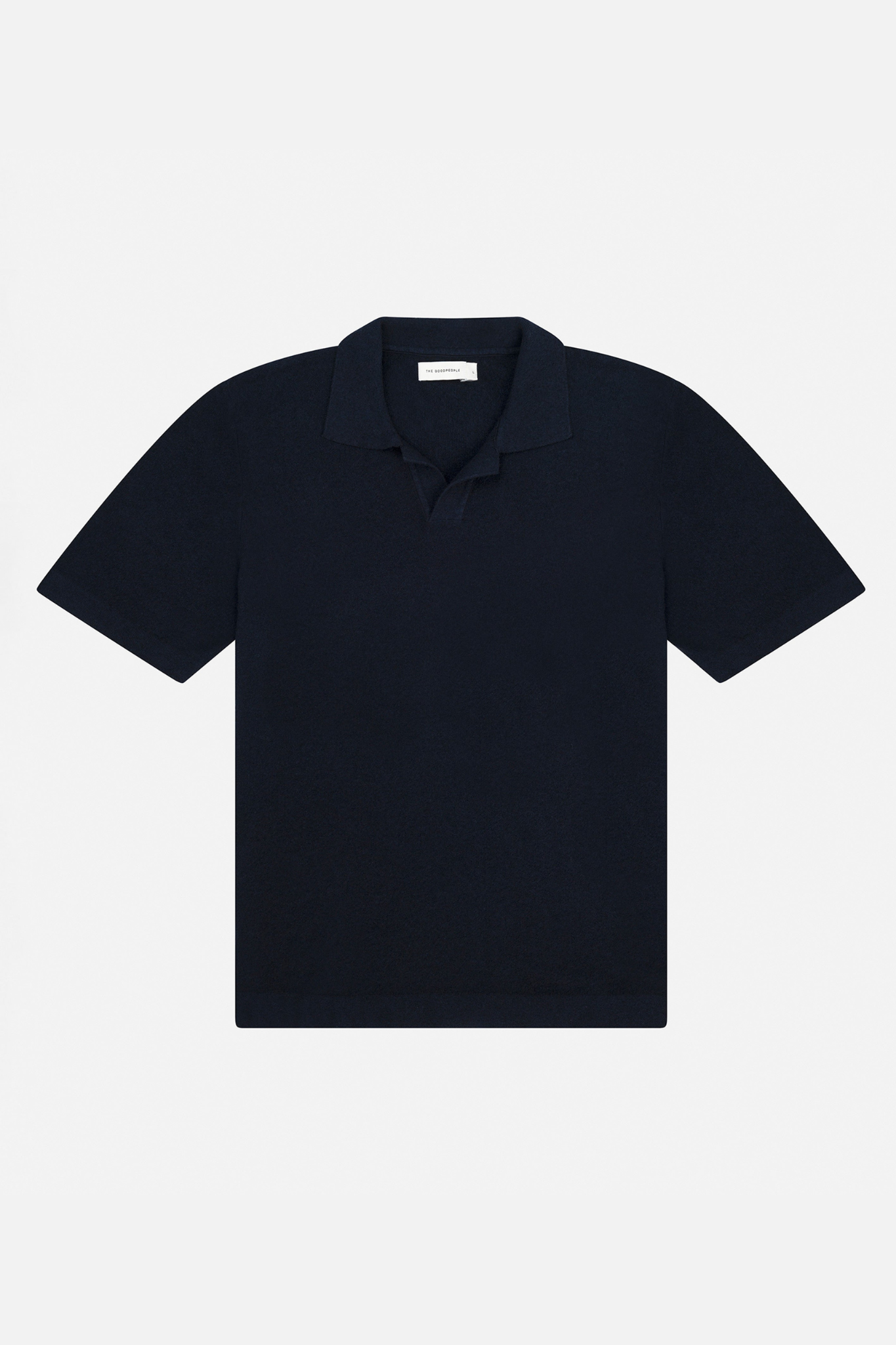 PBOUCLE KNIT POLO  - NAVY