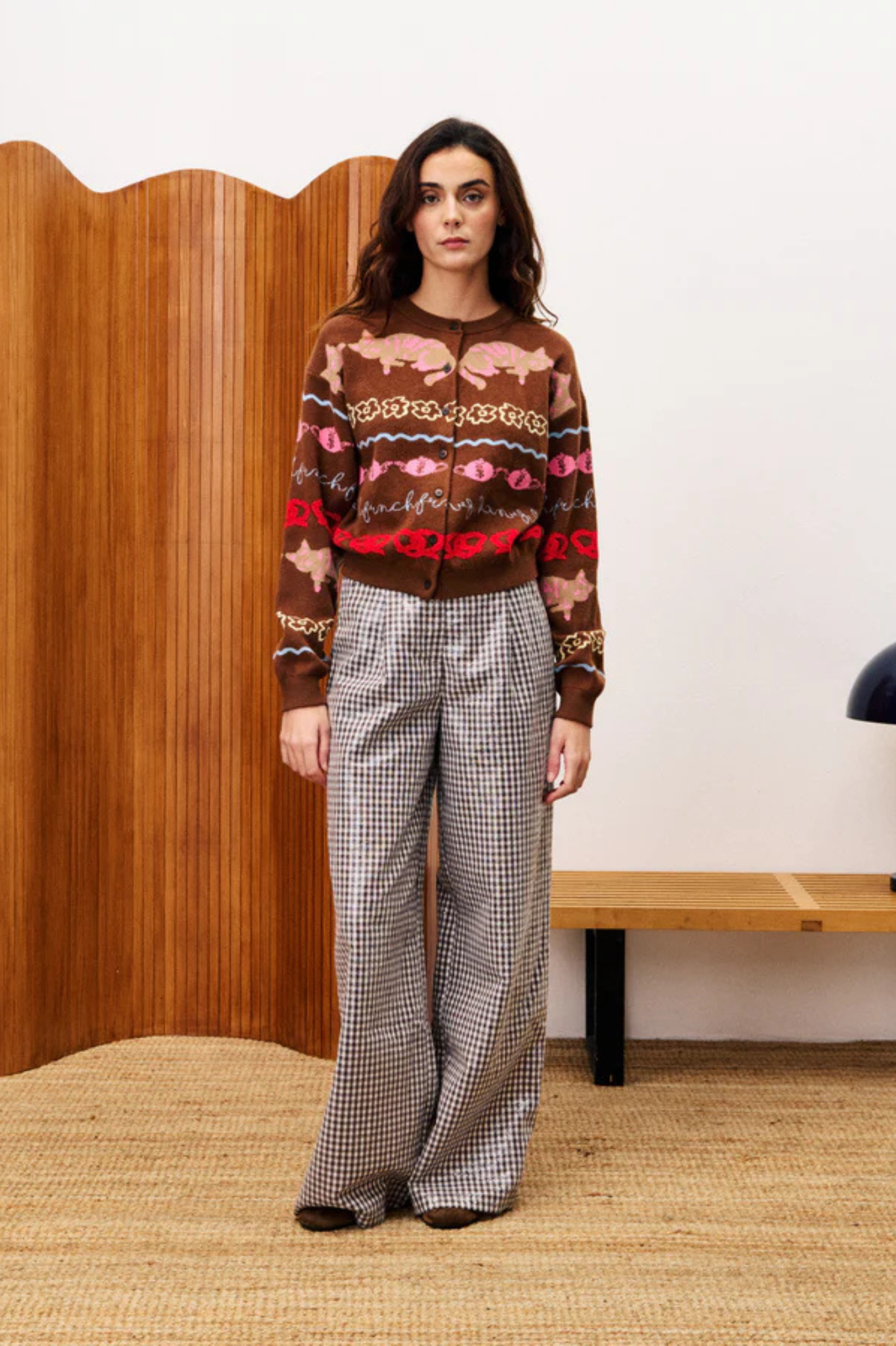 NINOU PANTS - CHOCOLAT