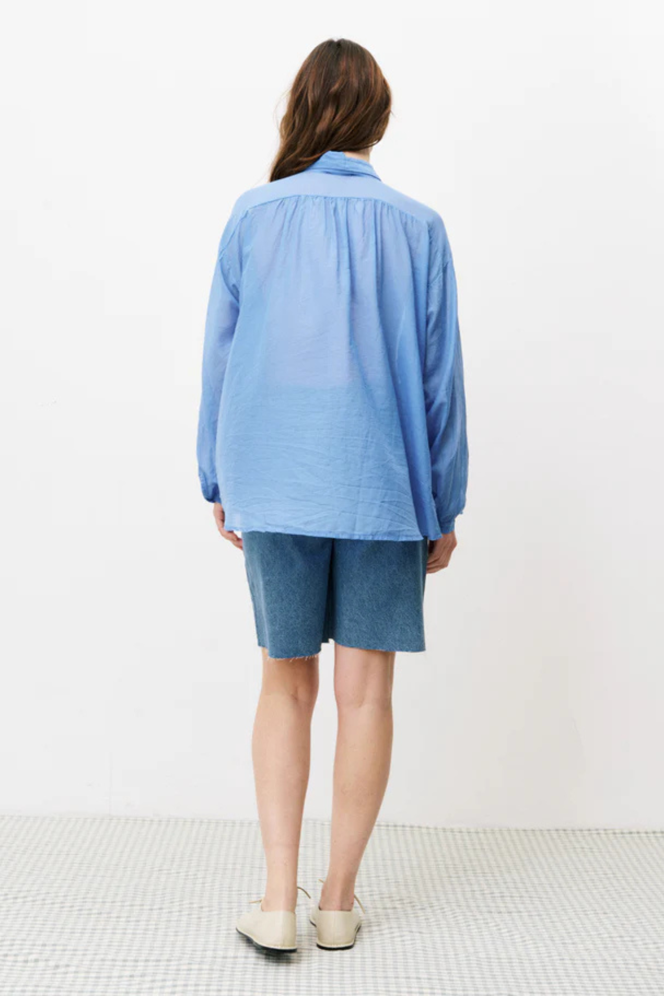 LAMIA SHIRT - BLEU LAVENDER