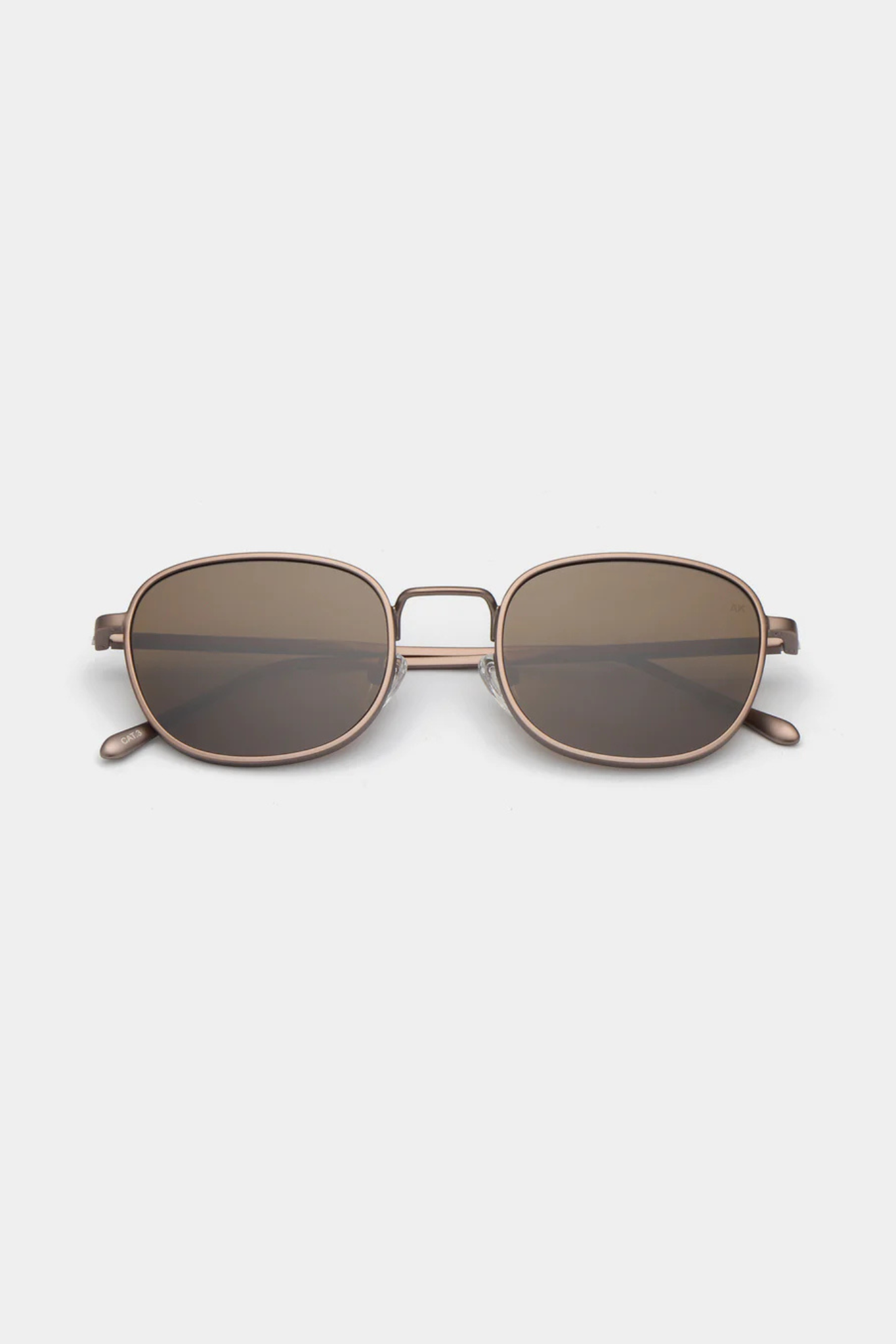 HELLO SUNGLASSES - MATTE BROWN