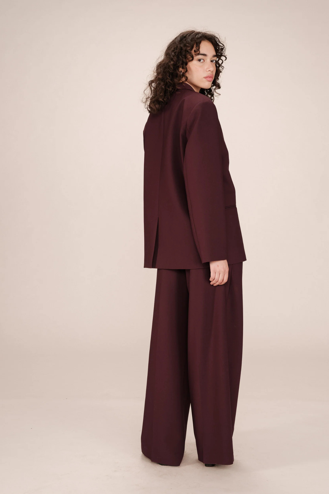 STRONG BLAZER - BORDEAUX