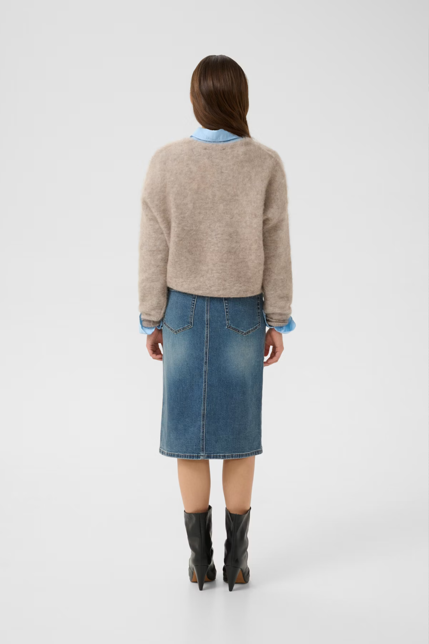 DEBBIE CARDIGAN - WARM SAND MELA