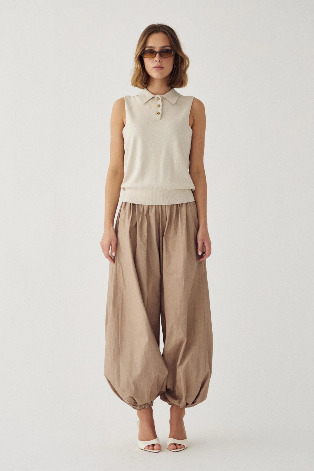 MAXINE SL KNIT - OYSTER