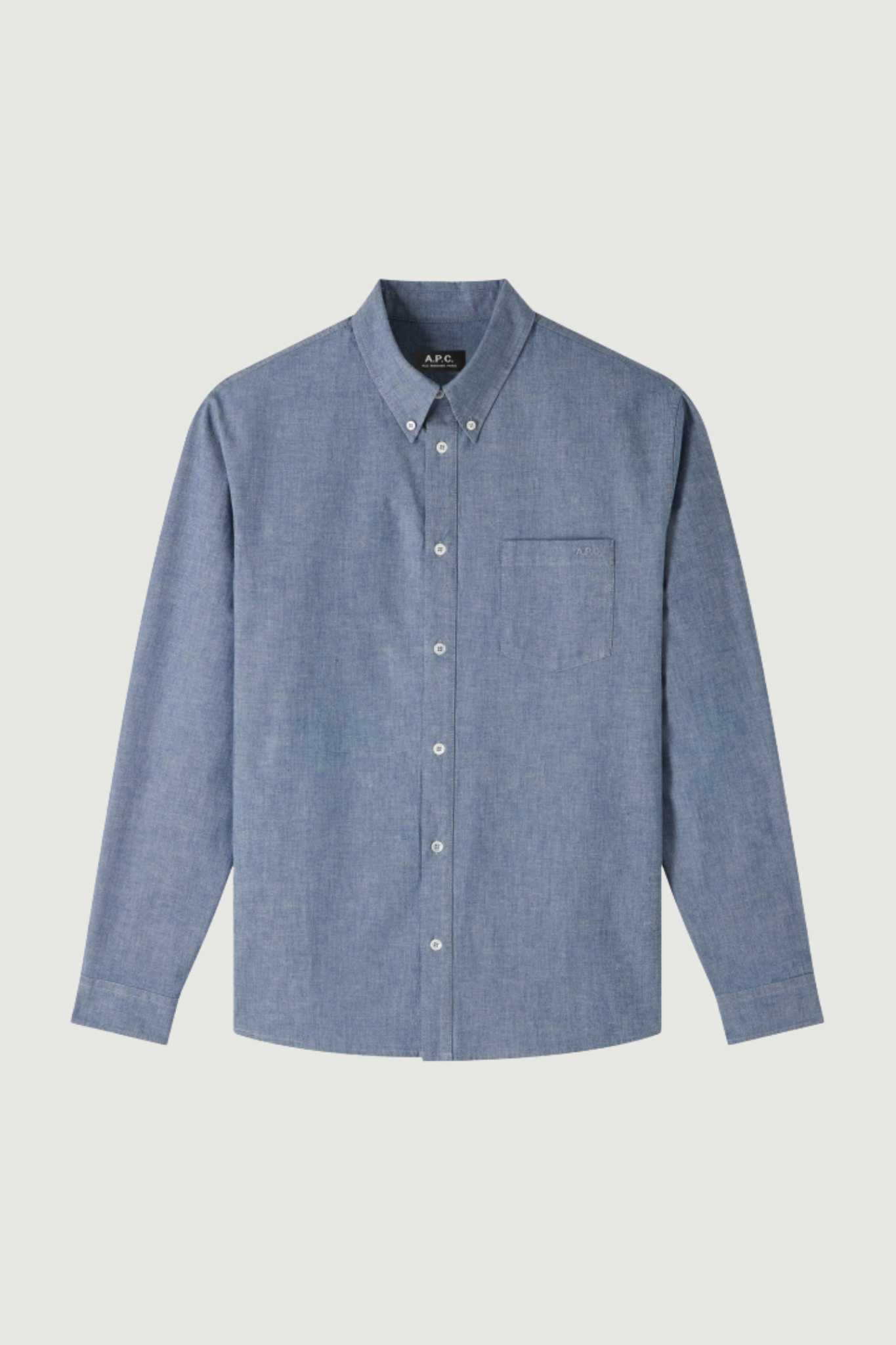 EDOUARD SHIRT BRODEE - INDIGO