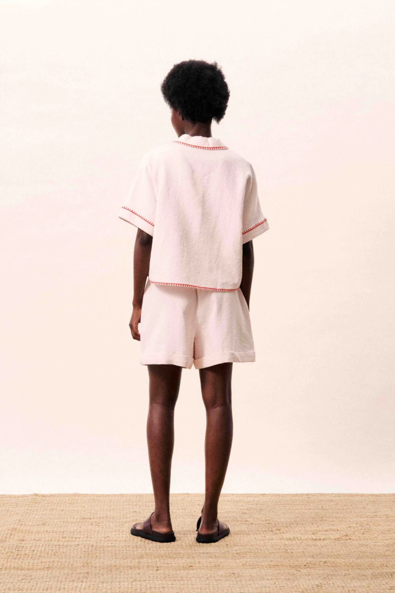 ISALYA SHIRT - ROSE PALE