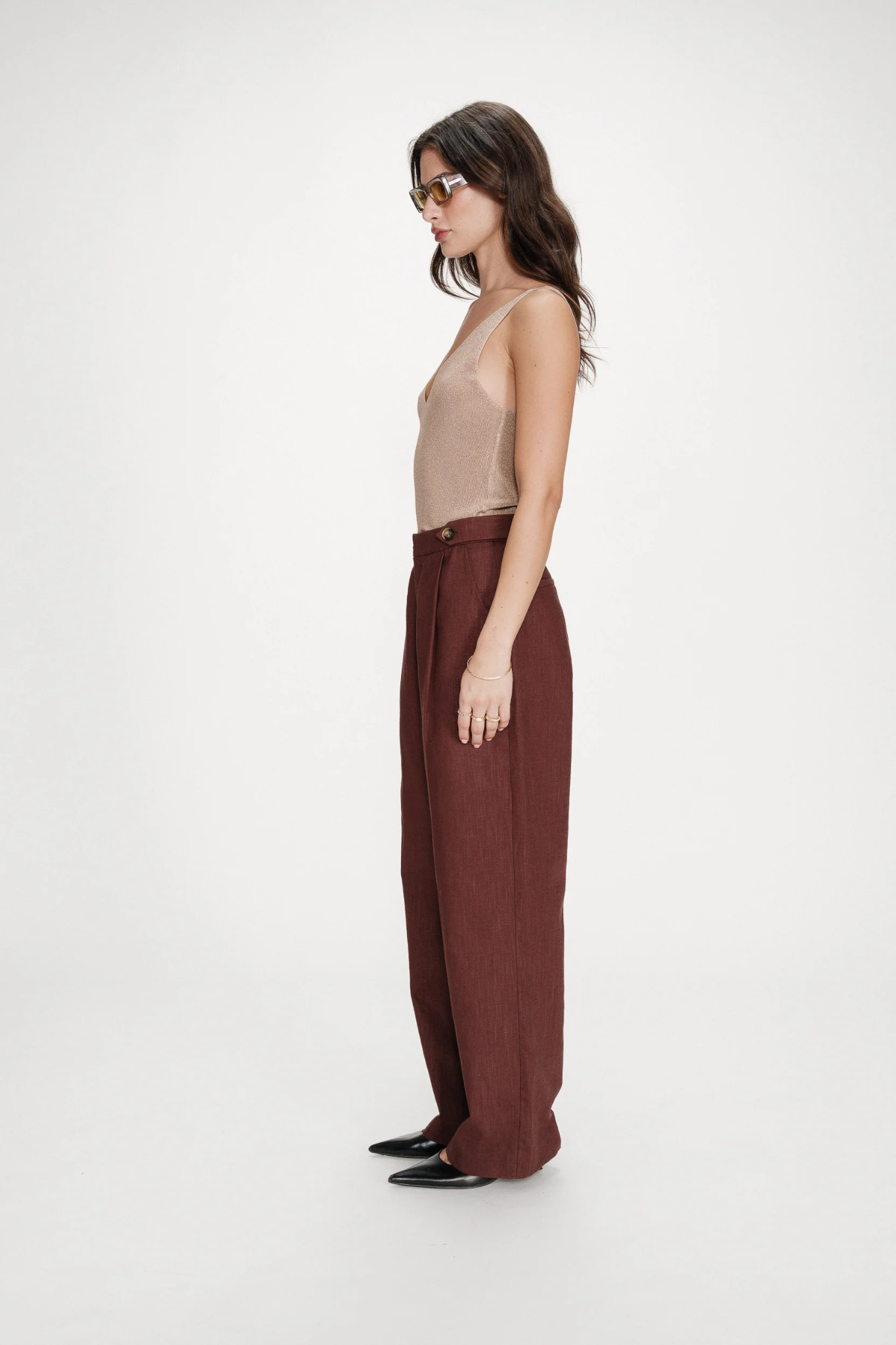 VANELIS PANTS - CHOCOLAT