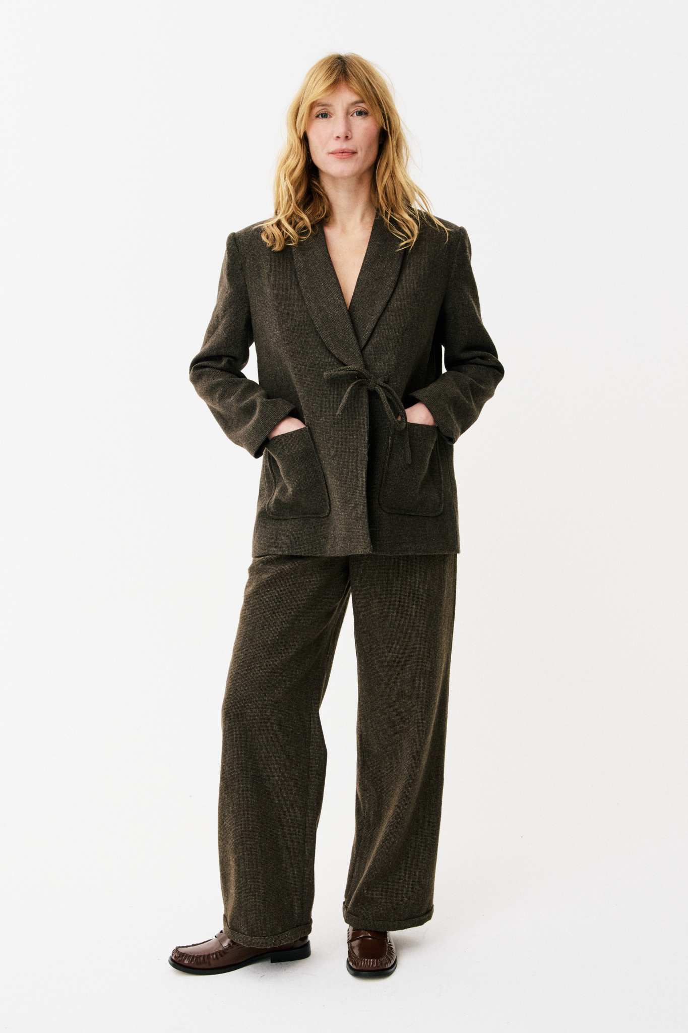 CHARLIZE BLAZER - ICE BROWN