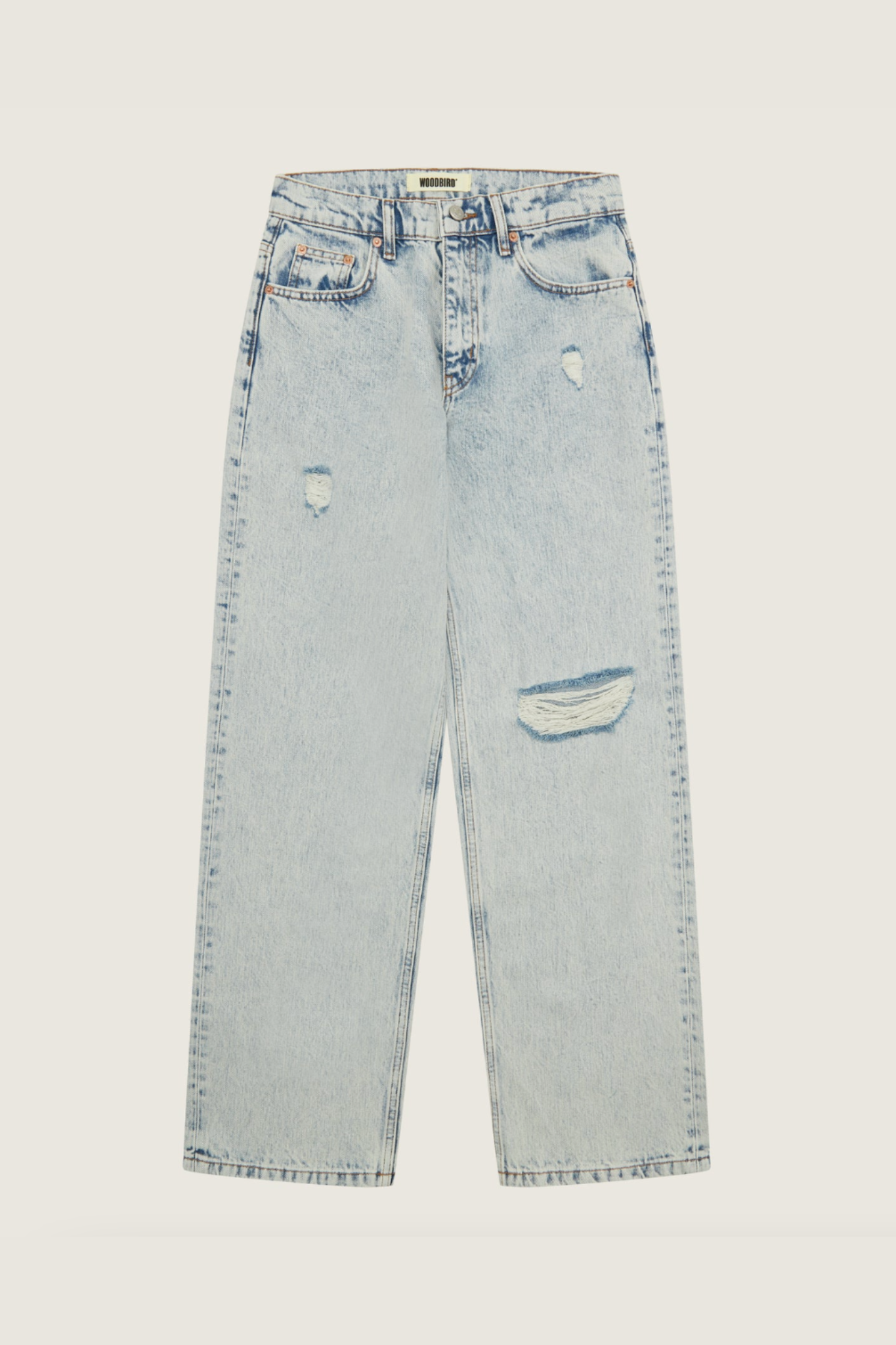 WB KATHY WAVE JEANS - WASHED BLUE