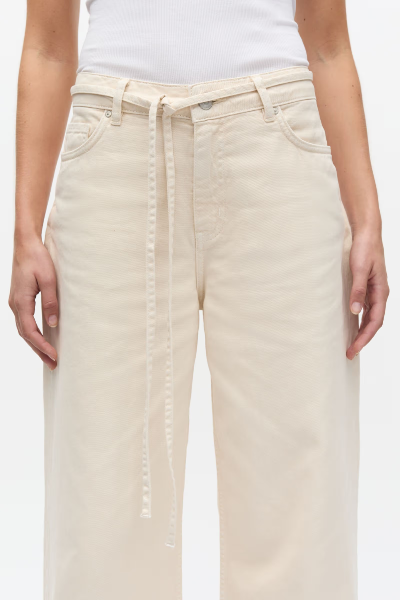 BROOKLYN JEANS - ECRU