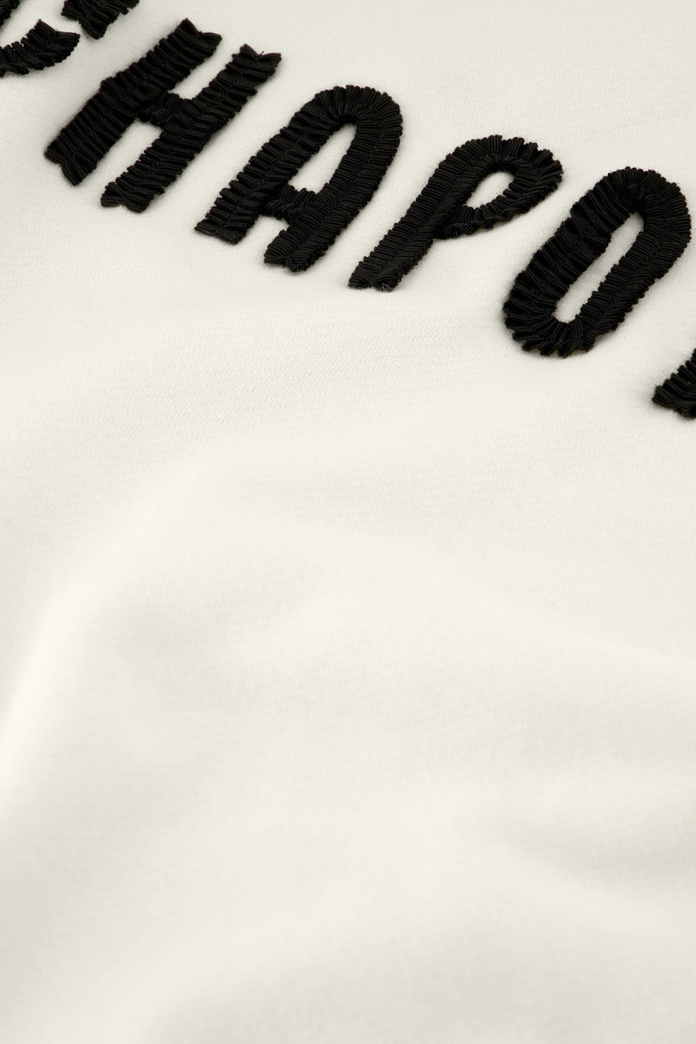 TERRY SWEATER - COSY WHITE