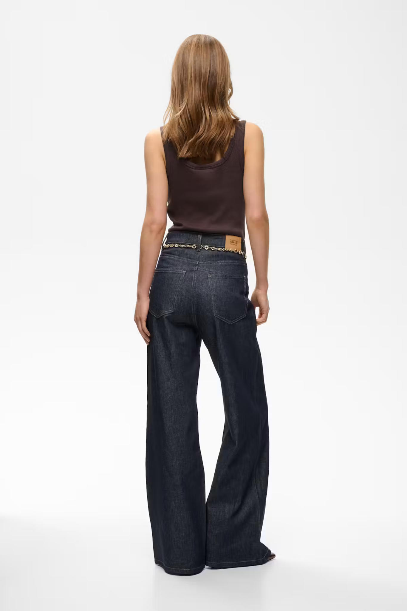 DREW LOGO TOP - DEEP PLUM