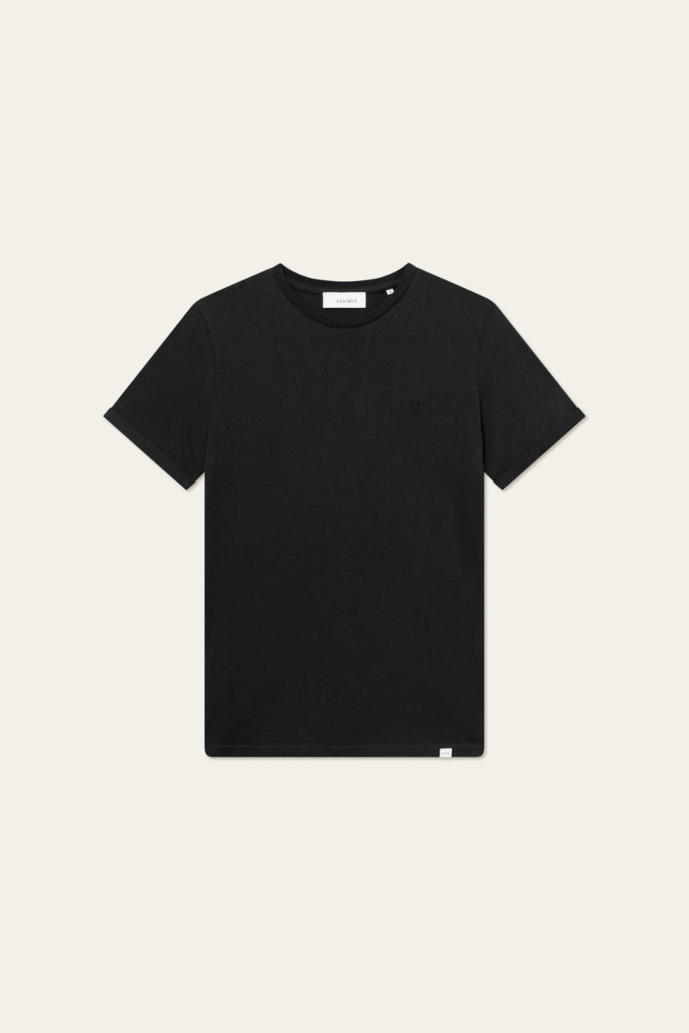 NORREGAARD T-SHIRT TONAL - BLACK