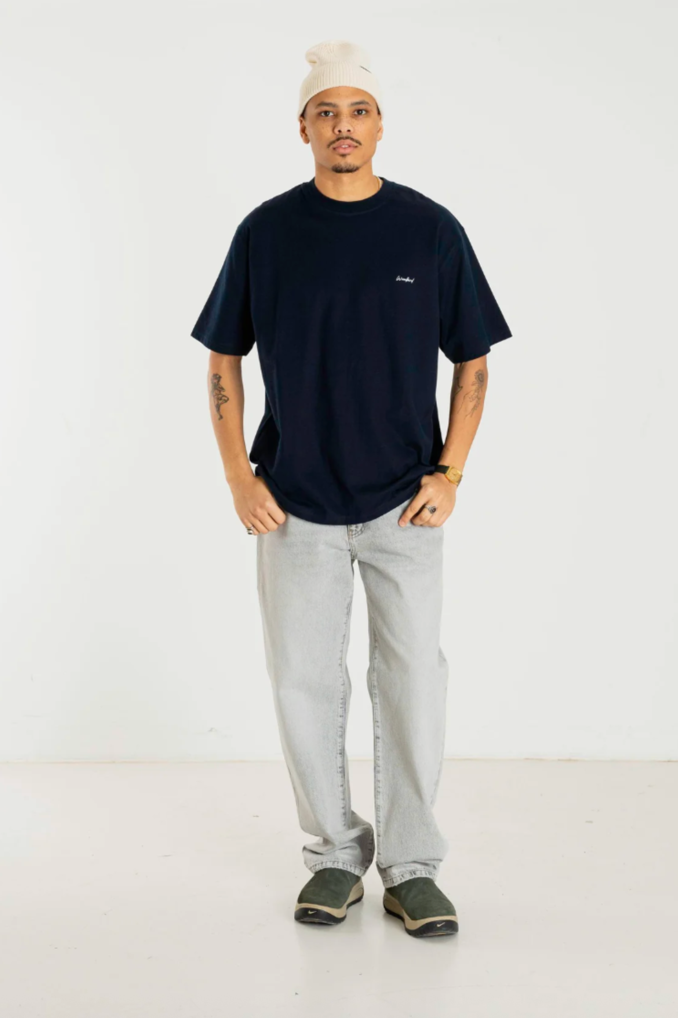 BAINE HONGBAO T-SHIRT - NAVY BLAZER