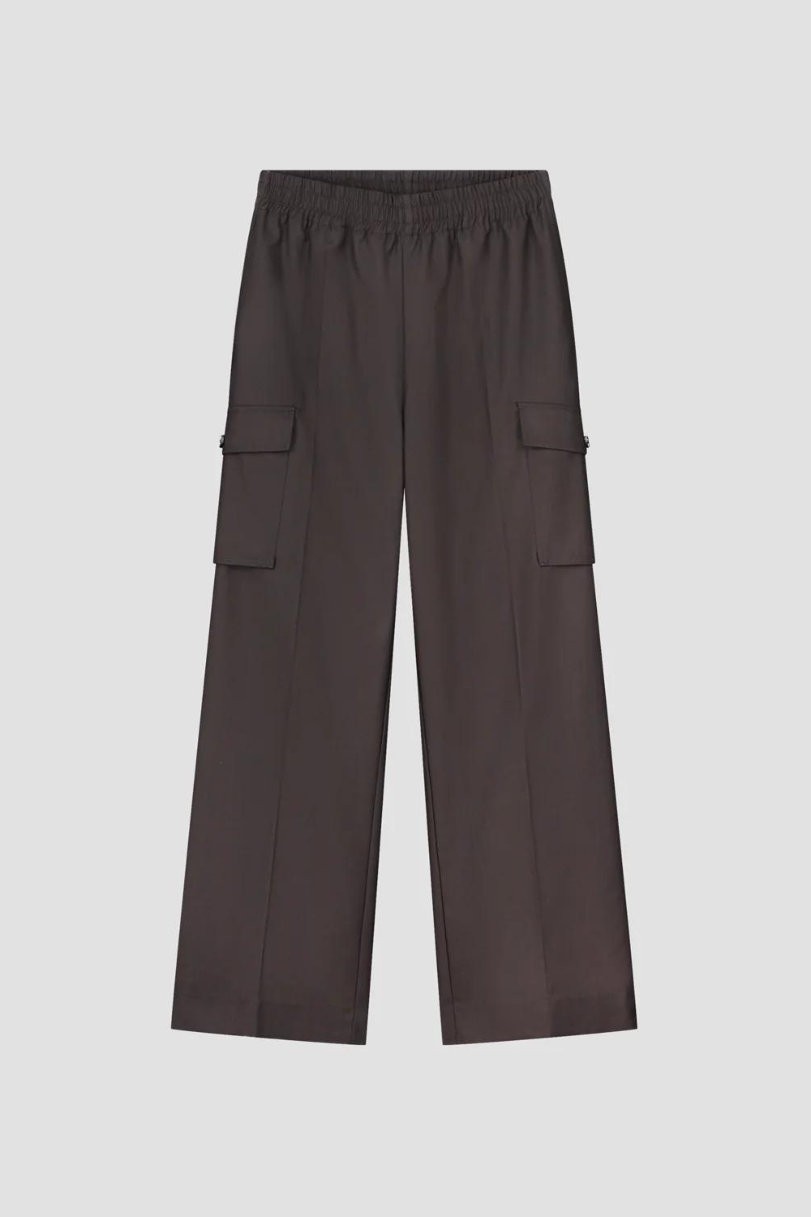 WMN TAILORED CARGO PANTS WOMAN - BROWN