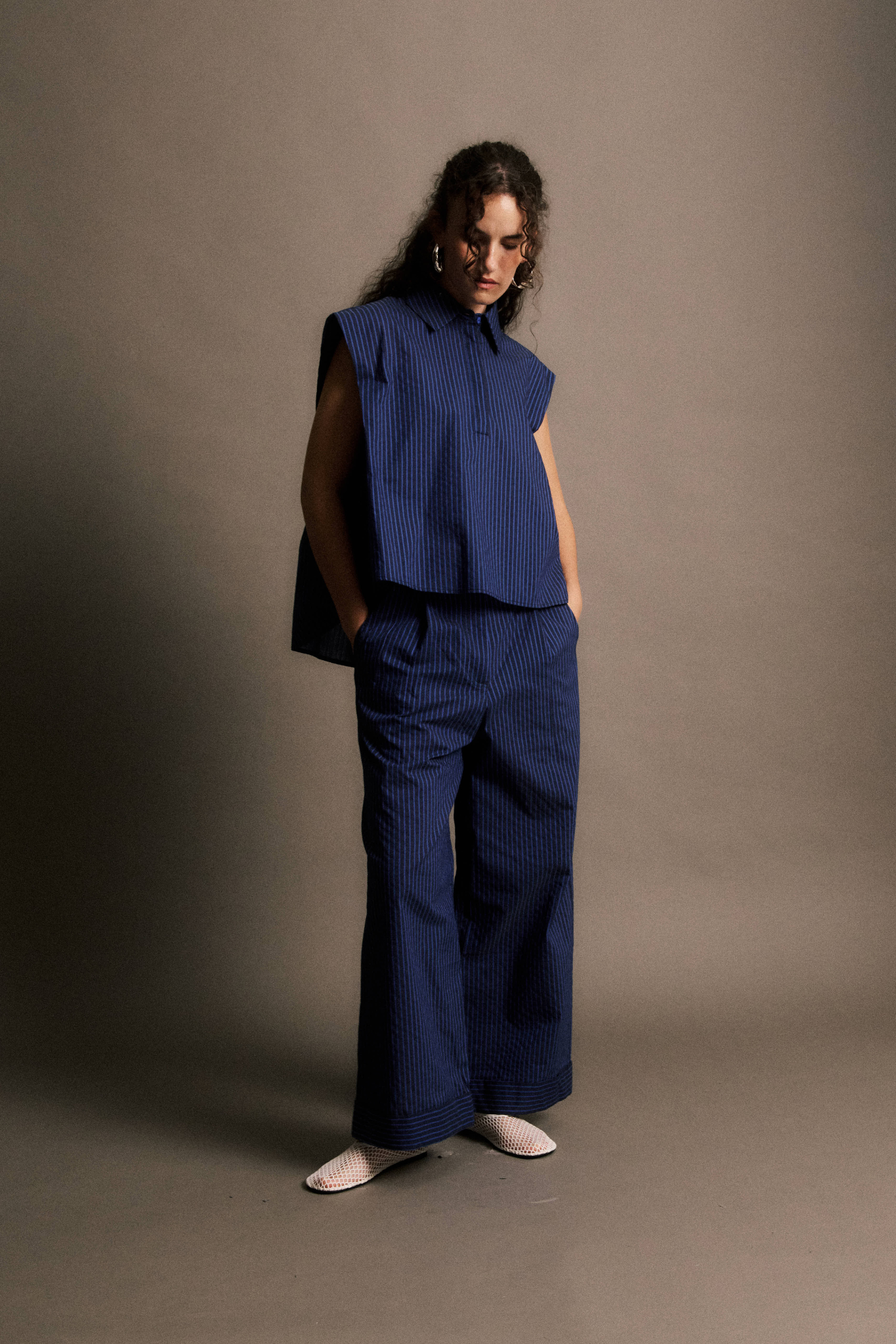 STEVEN PANTS - NAVY BLUE
