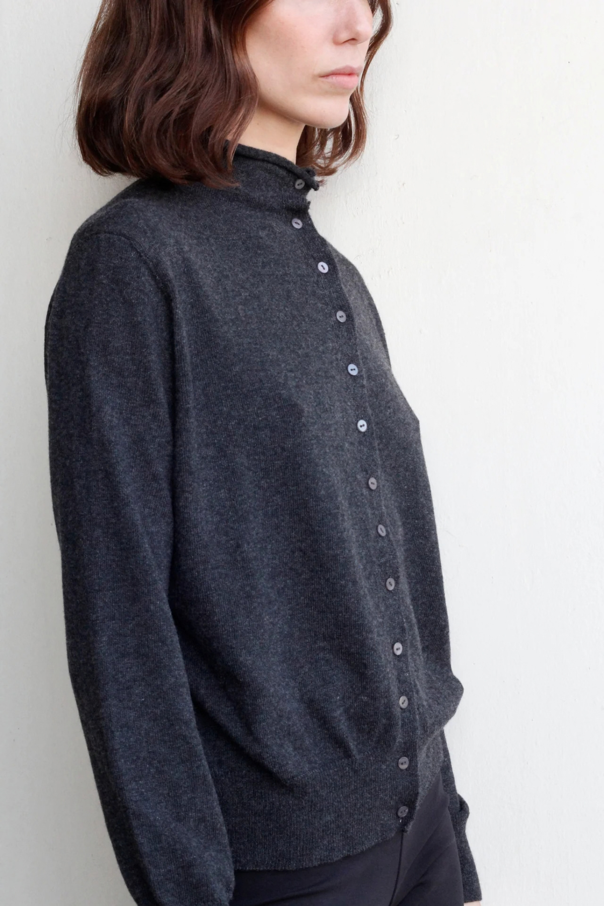 ABSTRACT JUMPER - DARK GREY
