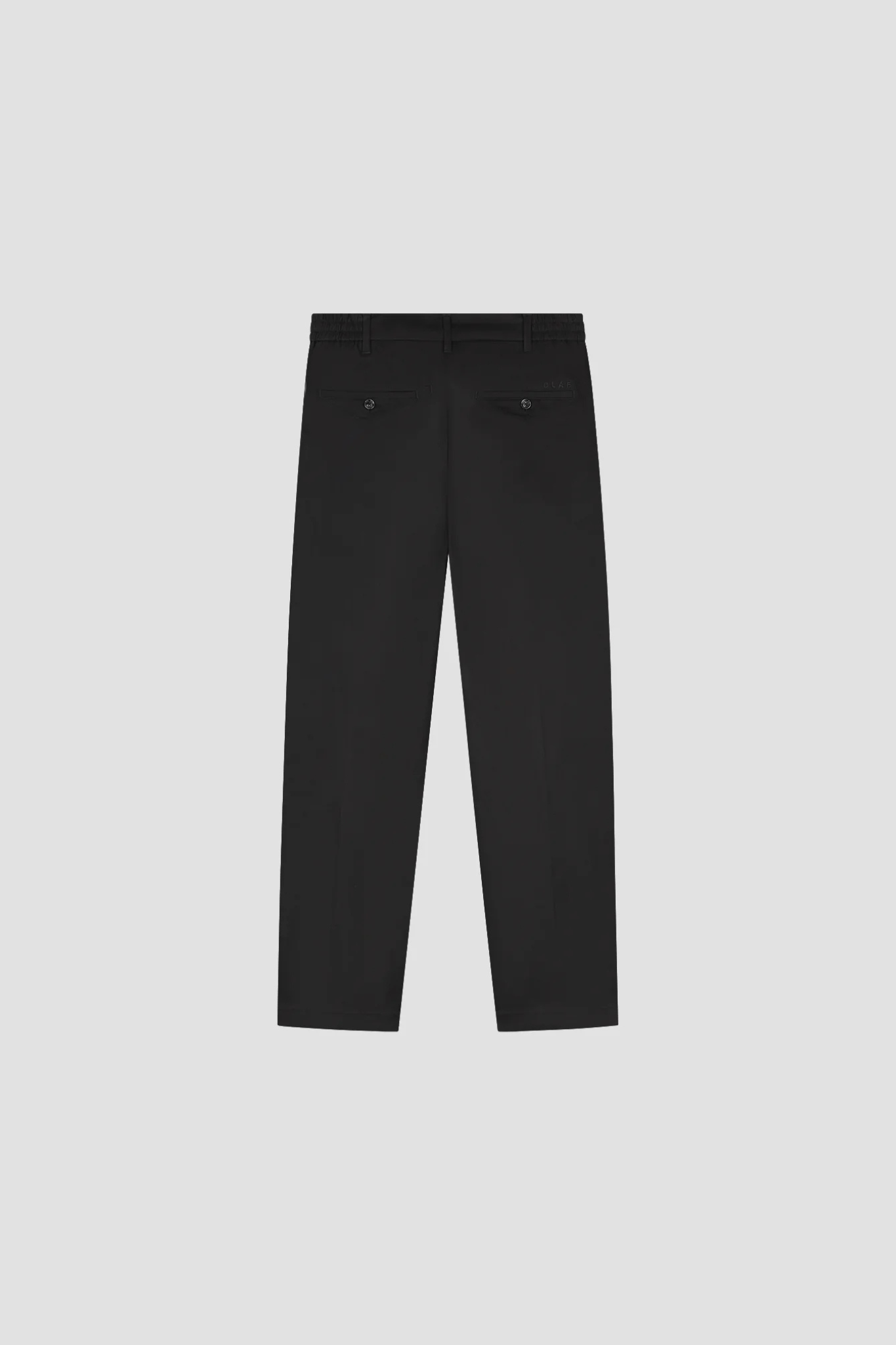 REGULAR PLEATED PANTS - BLACK