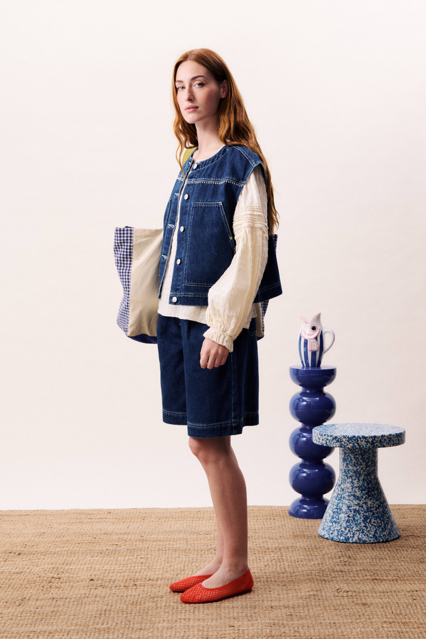 VICTORY VEST - BLUE JEAN