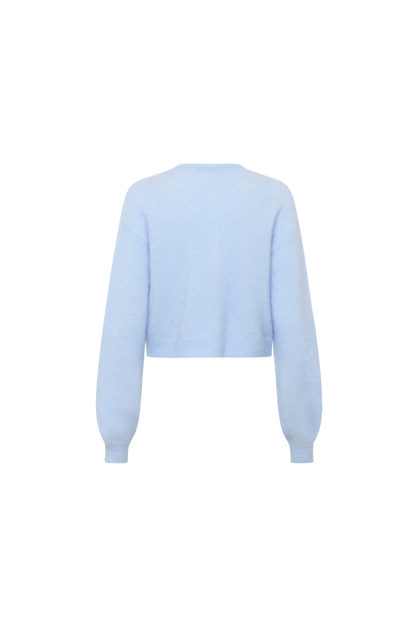 DEBBIE SHORT CARDIGAN - BLUE FINCH MELANGE