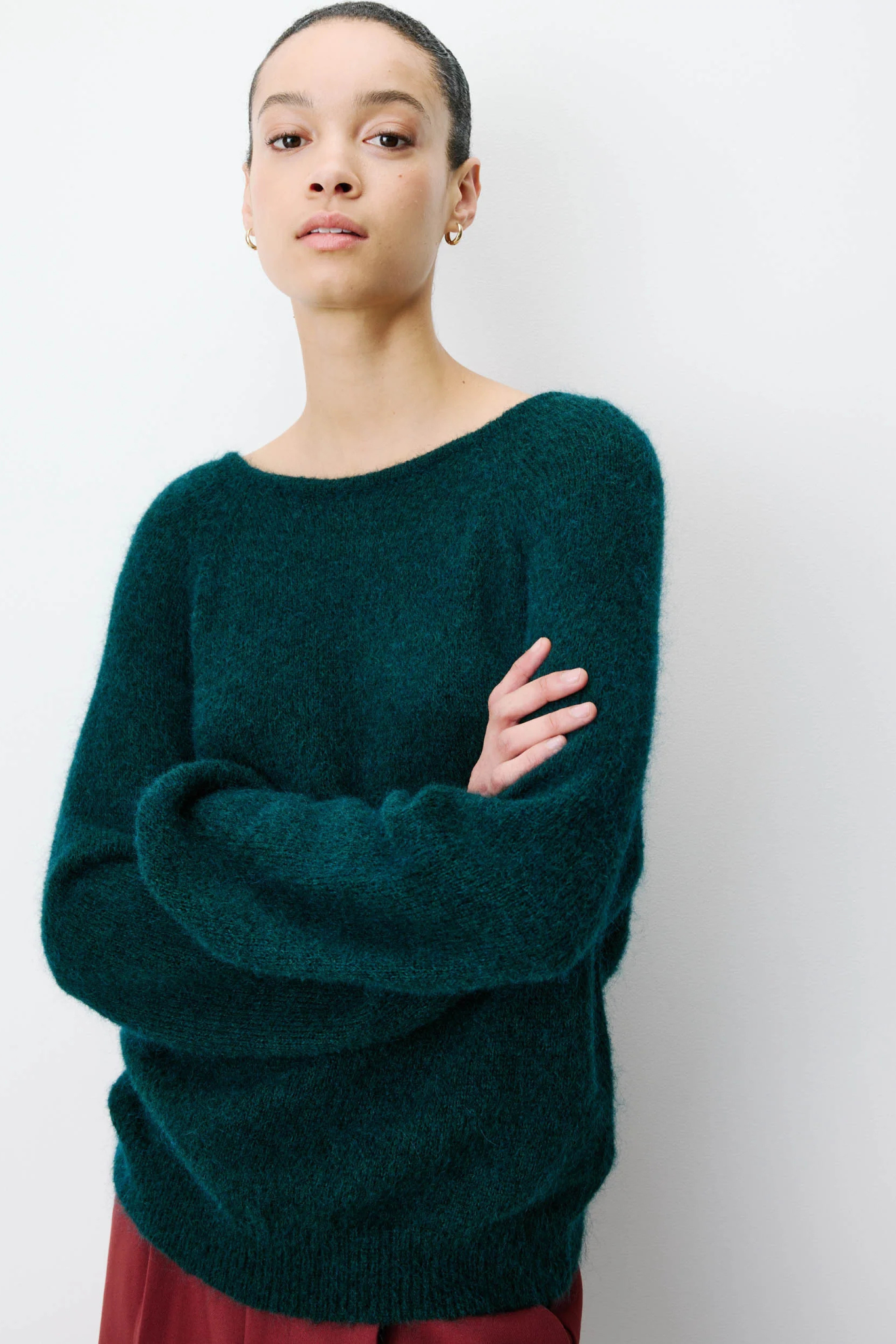 ANTHEMIS SWEATER - EMERALD