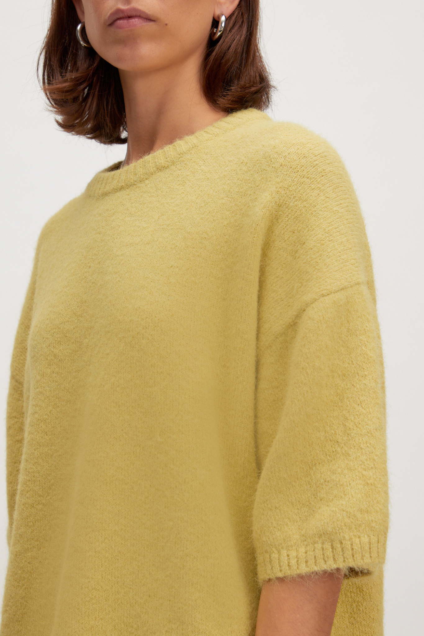 KRISTINE T-SHIRT - LEEK GREEN