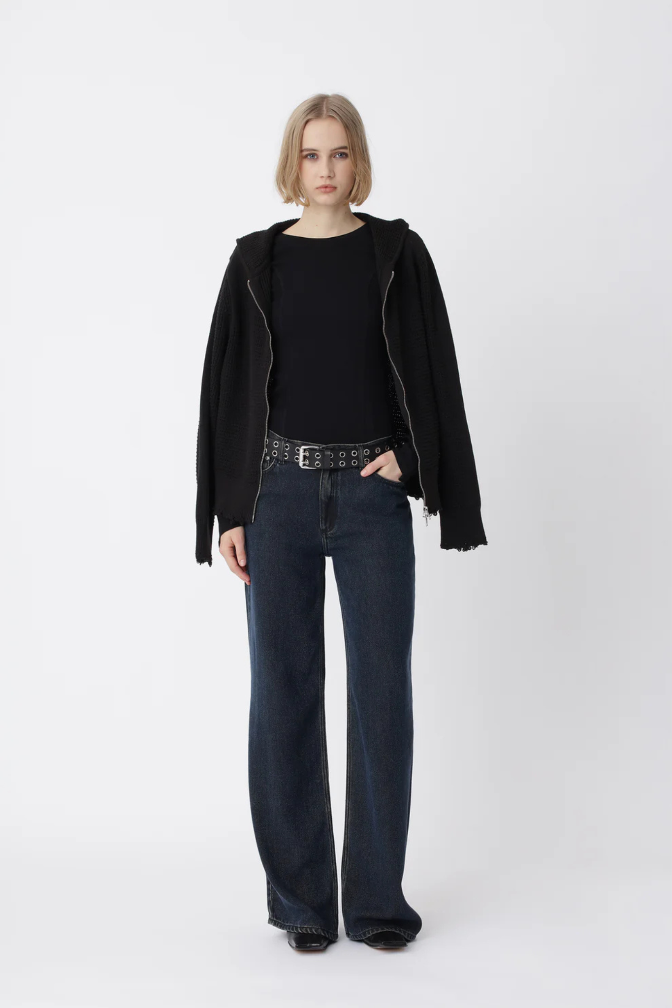 YOLANA PANTS - WASHED BLACK
