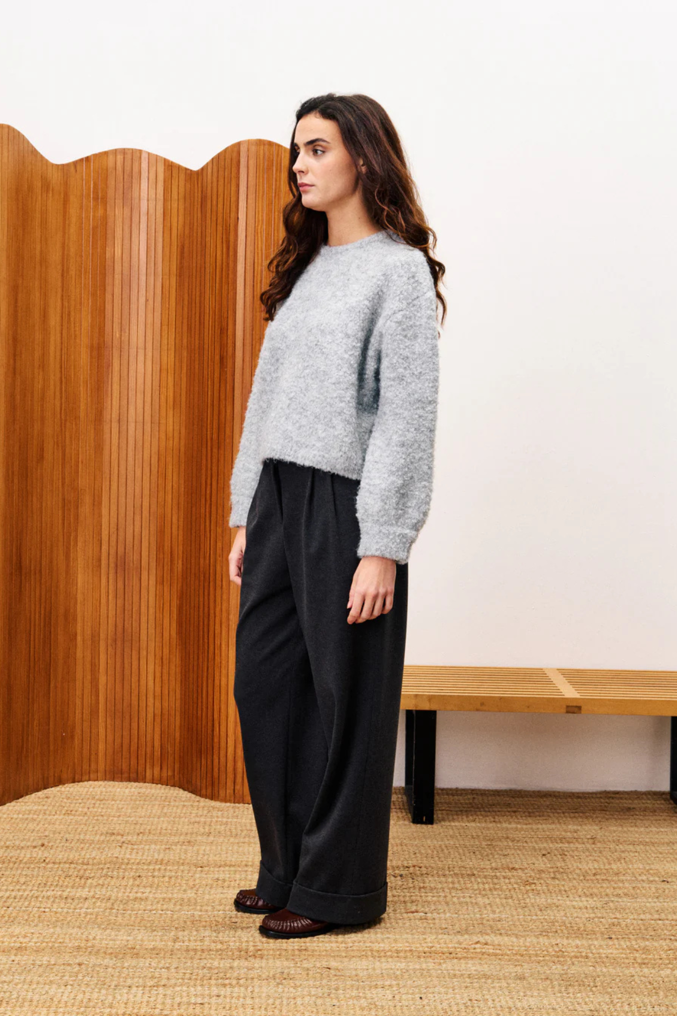CAMELIA PULLOVER - GREY