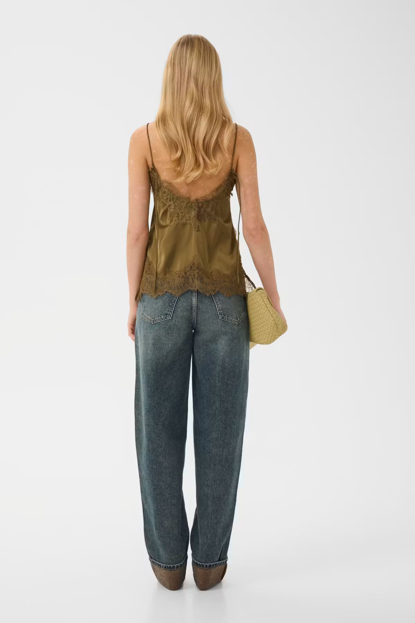 LALOU TOP  - MILITARY OLIVE/GREEN
