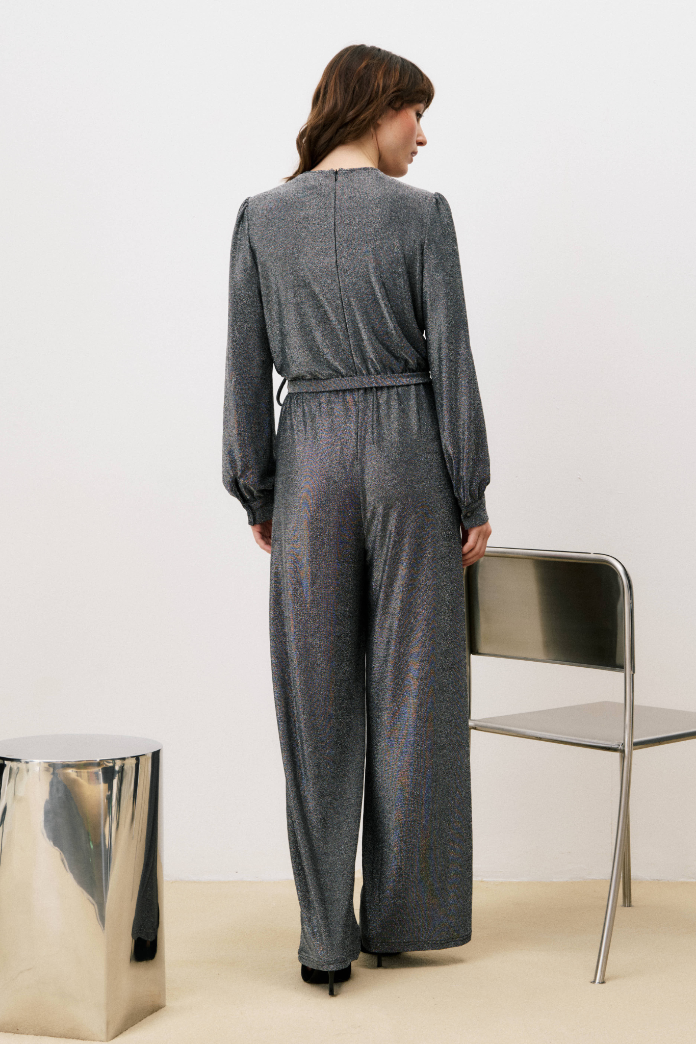 BARRY JUMPSUIT - SILVER