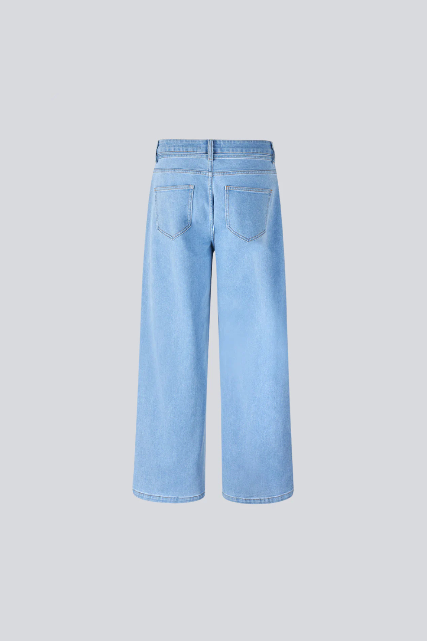 ISOLDE SOLID PANTS - LIGHT BLUE WASH