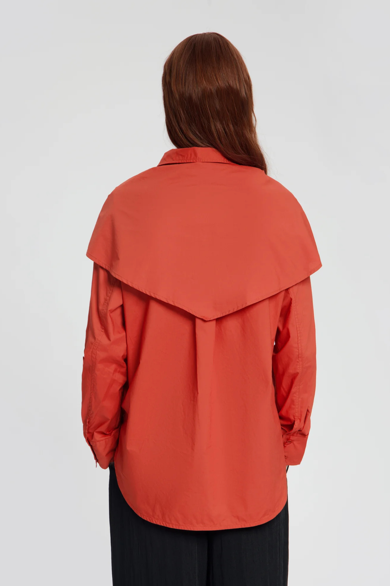 GRACE BLOUSE - DARK ORANGE