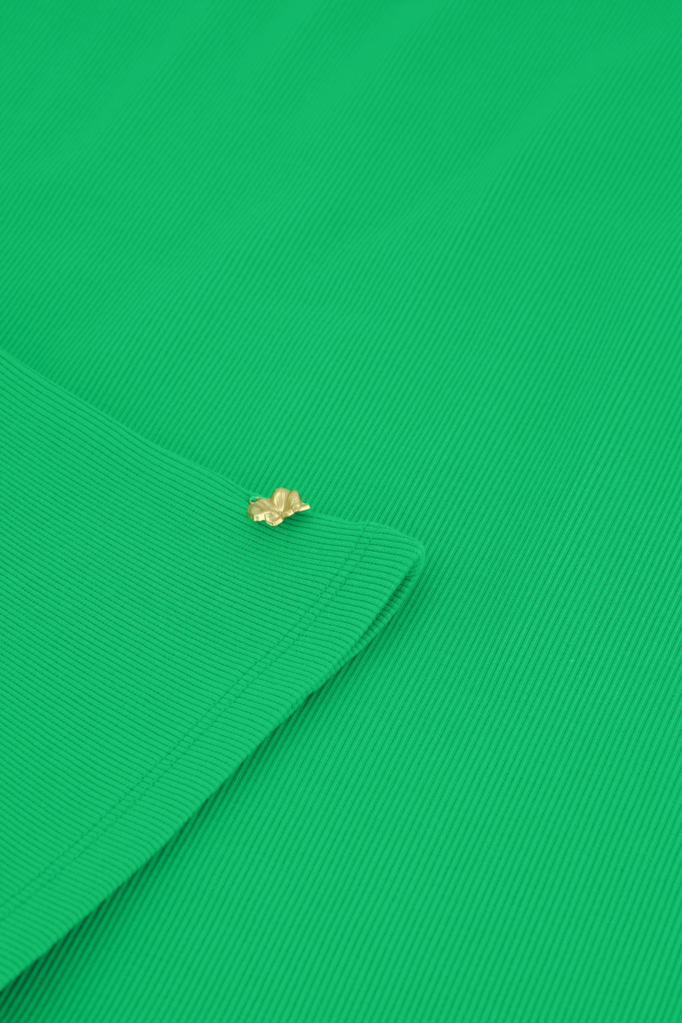RHEA TOP - GREEN GLIMMER