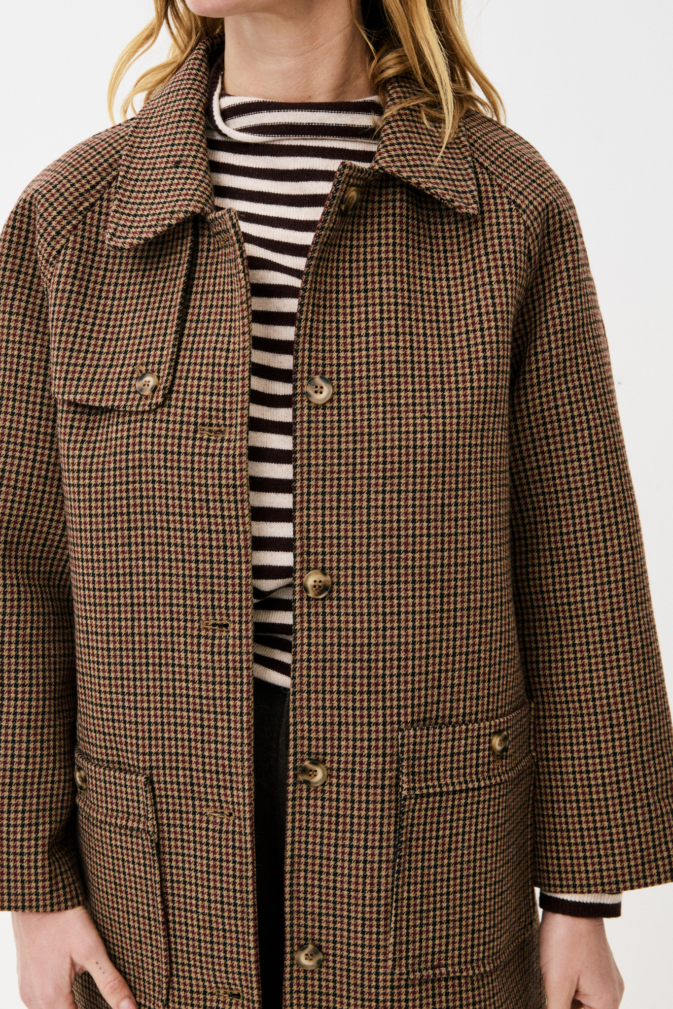 CHERLINE JACKET - BROWN