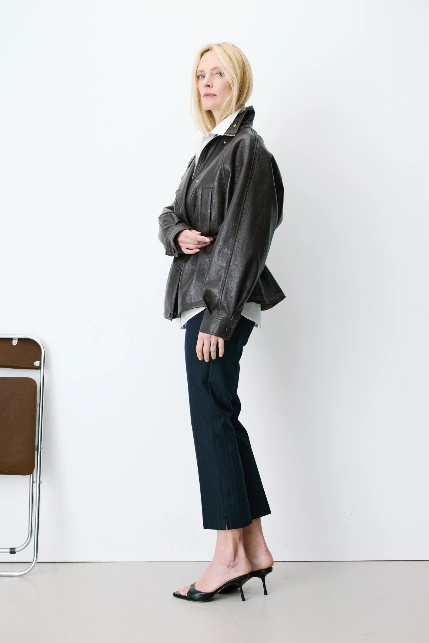 AUBURN VESTE - CHOCOLAT