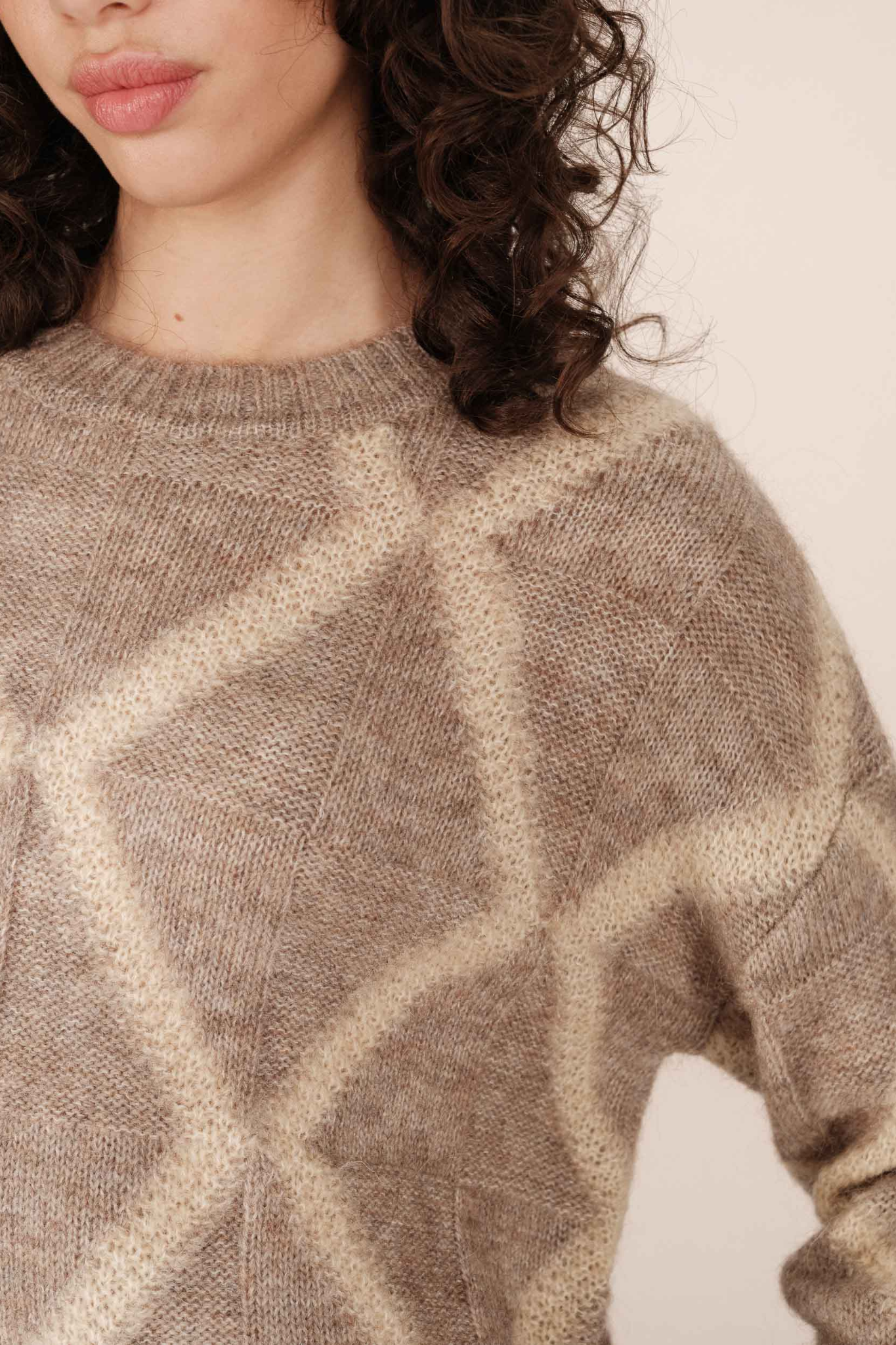 SALINGER SWEATER - GREIGE