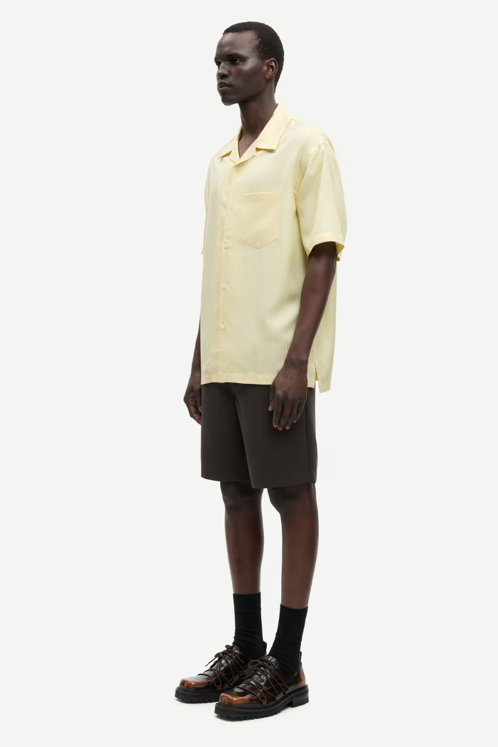 SAEMERSON P SHIRT - DOUBLE CREAM