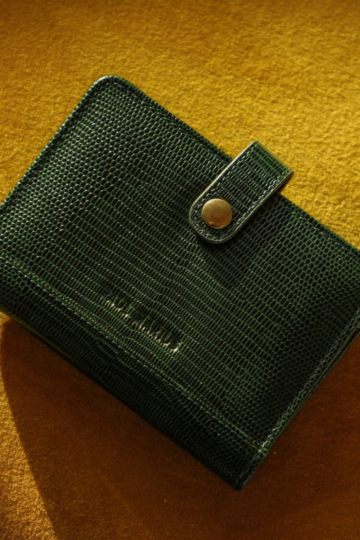 JEANNE 1960 WALLET - MALACHITE