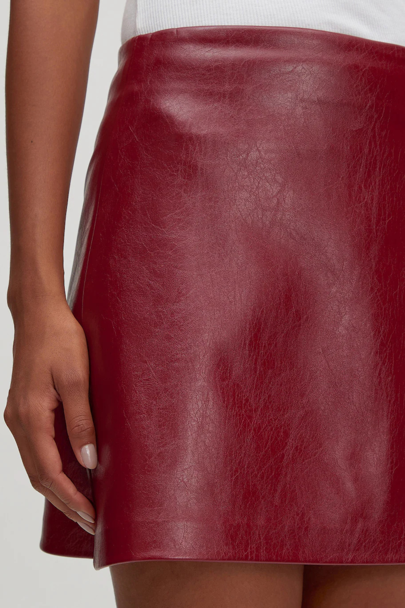 HOVET SKIRT - RHUBARB