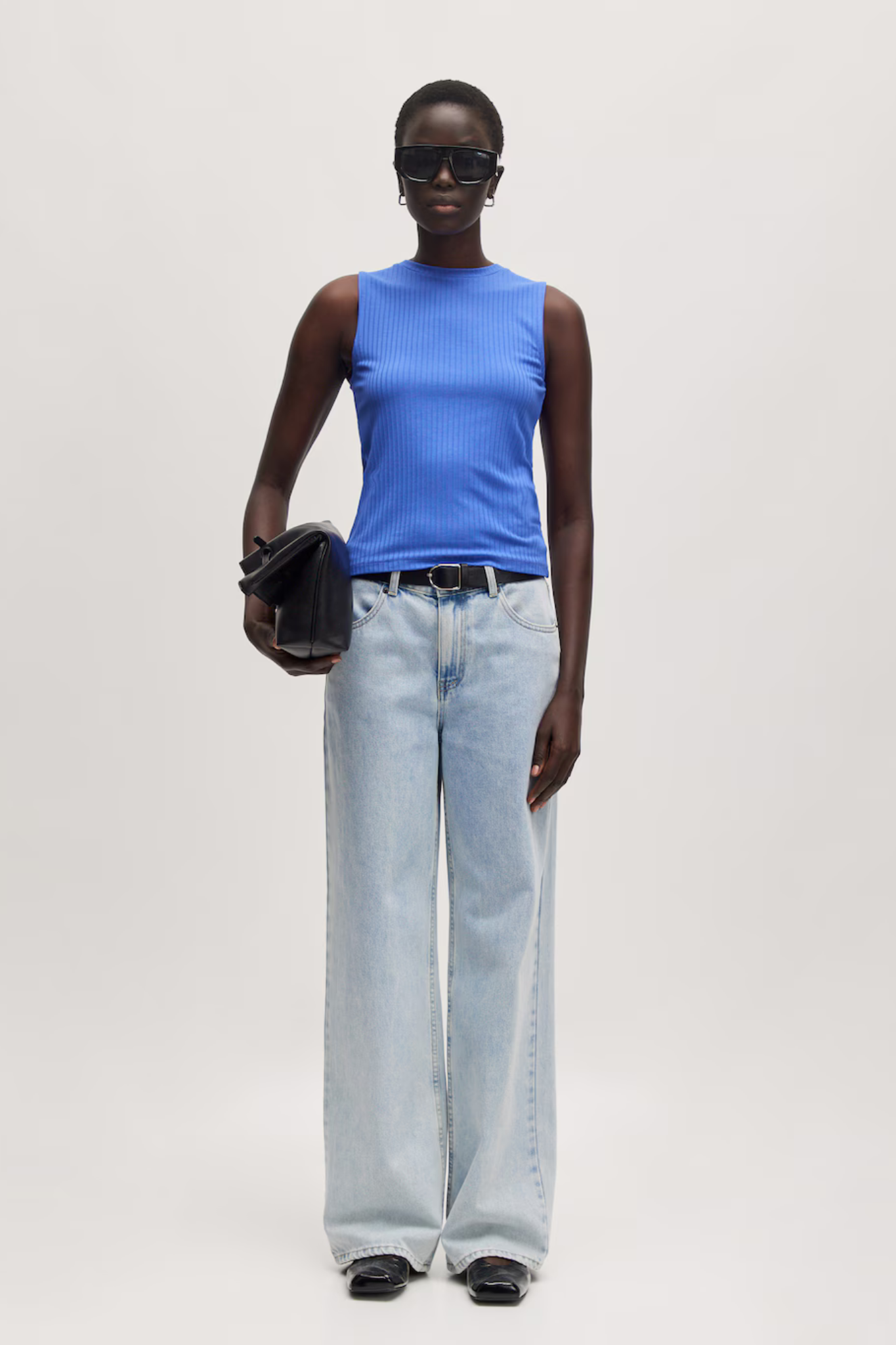 NAELA TOP - AMPARO BLUE
