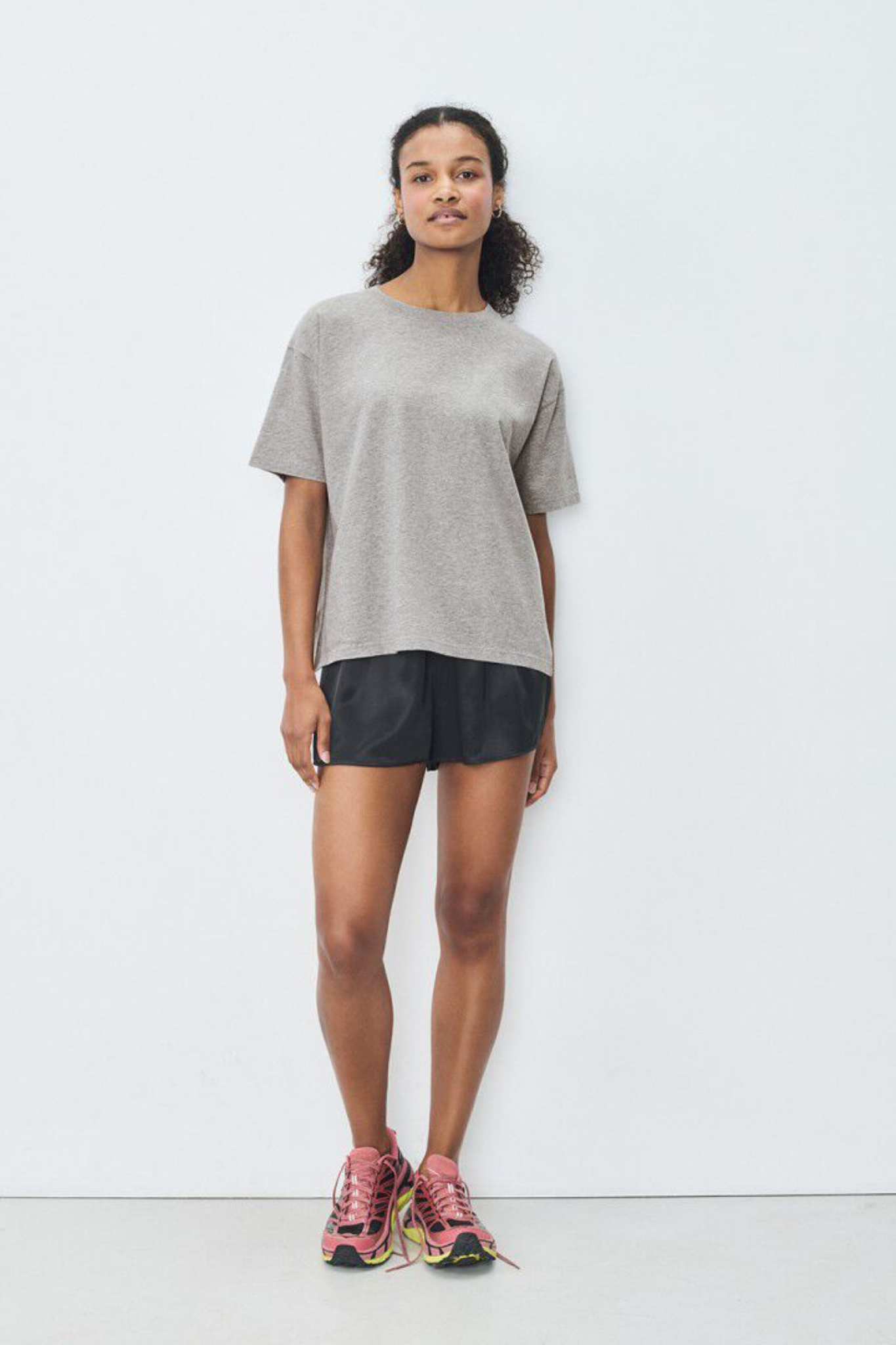 FIZVALLEY T-SHIRT - HEATHER GREY