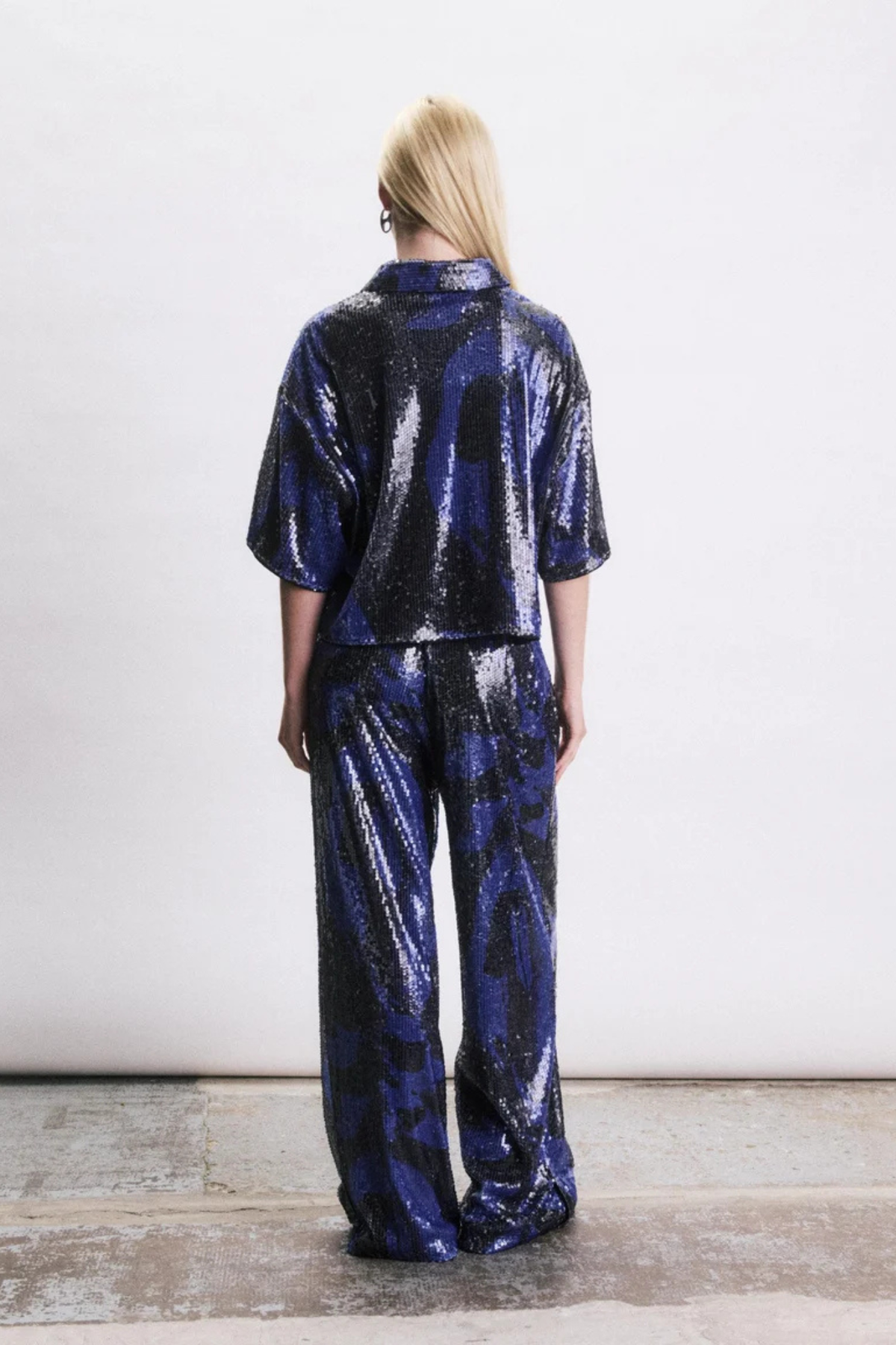 FLETCHER SHIRT - DELPHINIUM