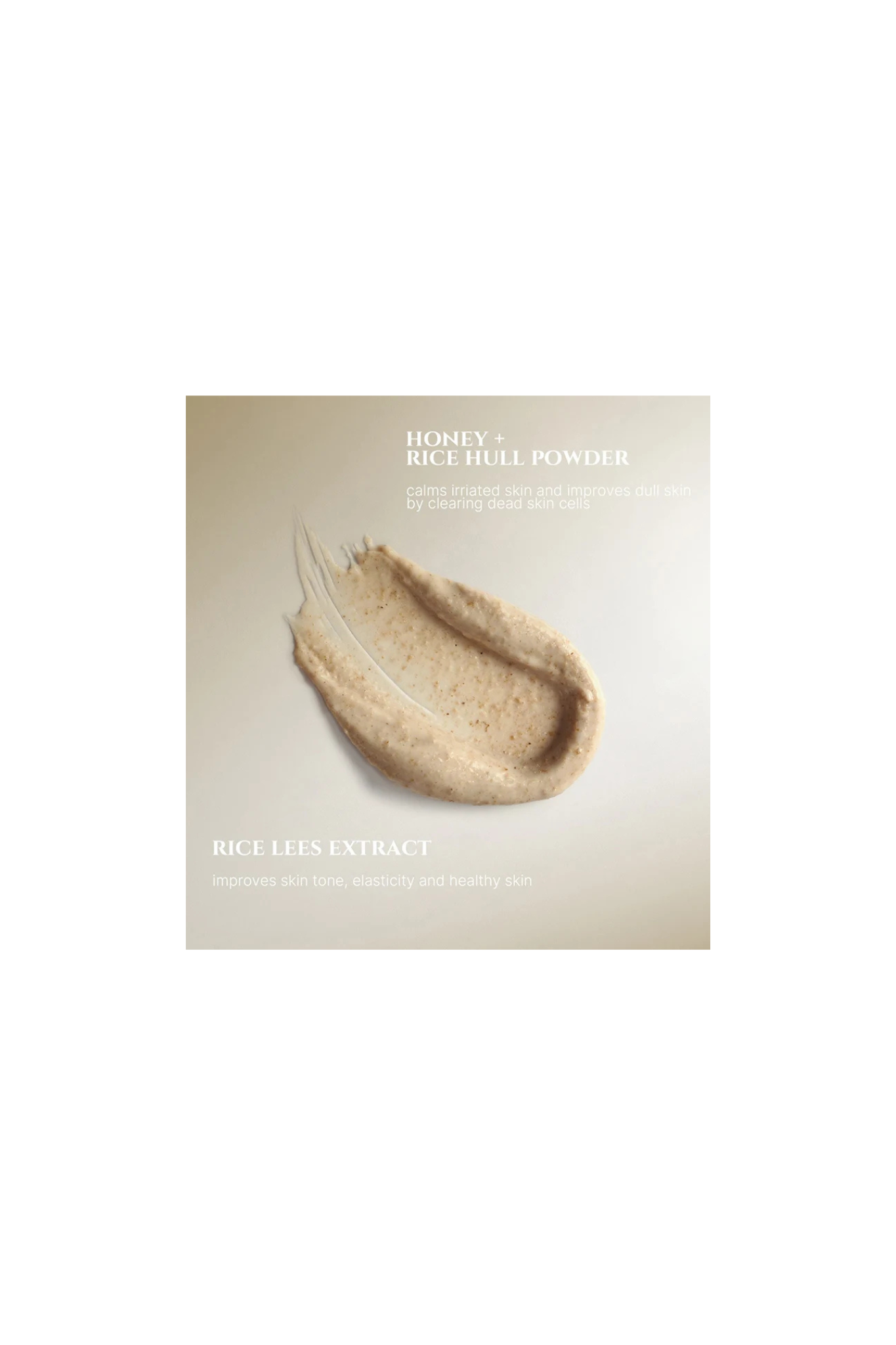 GROUND RICE AND HONEY GLOW MASK 150ML