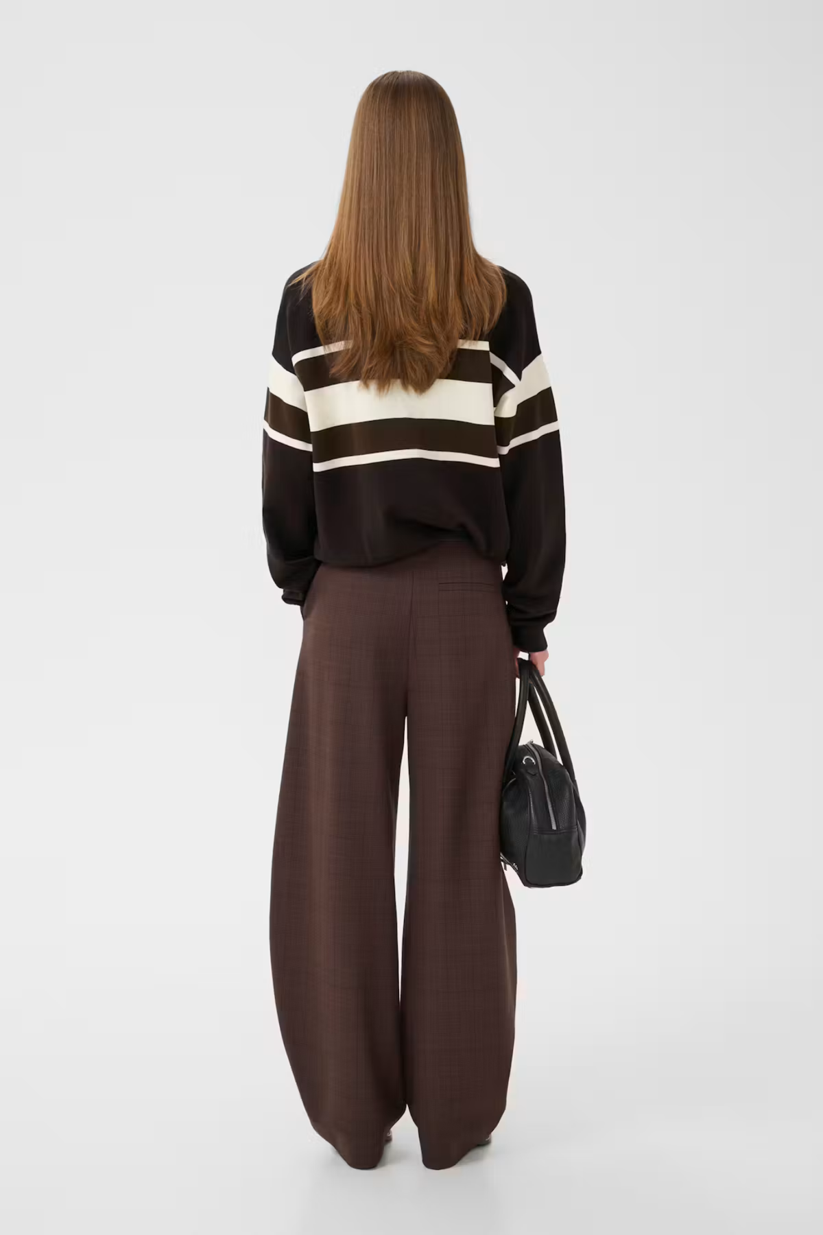 LAVANA HW PANTS - BROWN CHECK