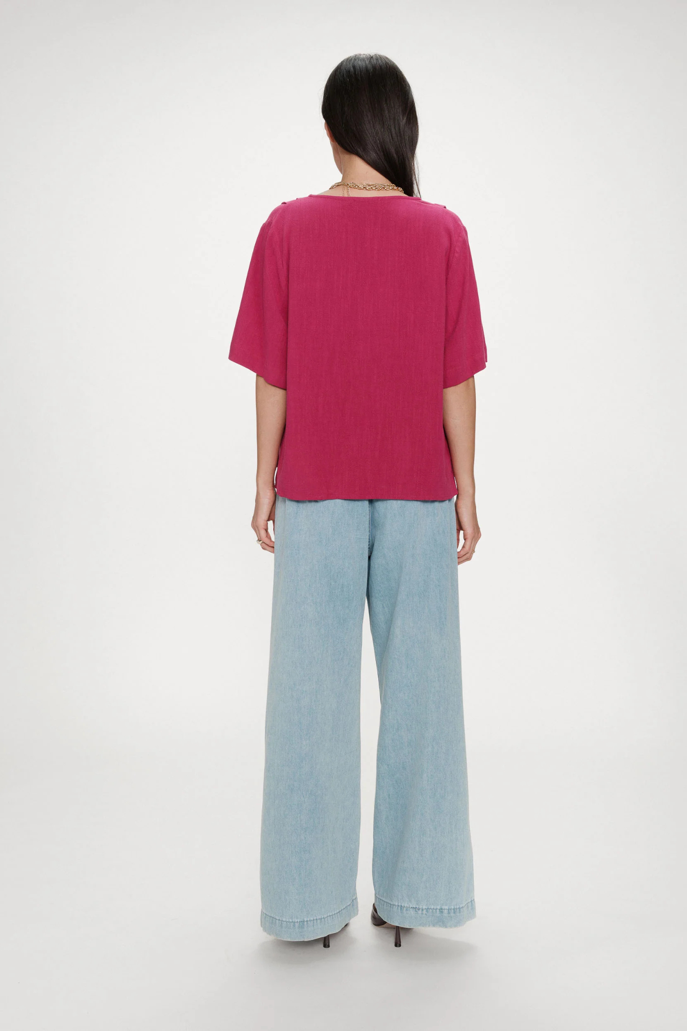 VIOLON TOP - FUSCHSIA