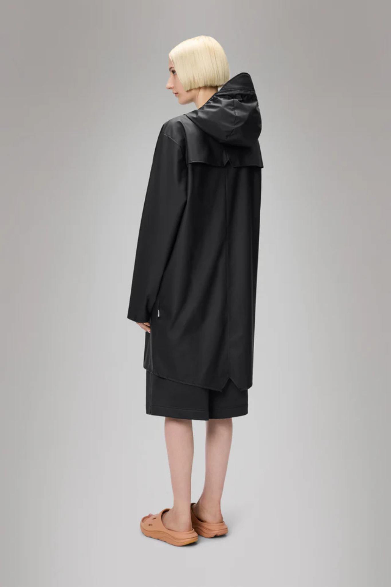 LONG JACKET W3 - BLACK