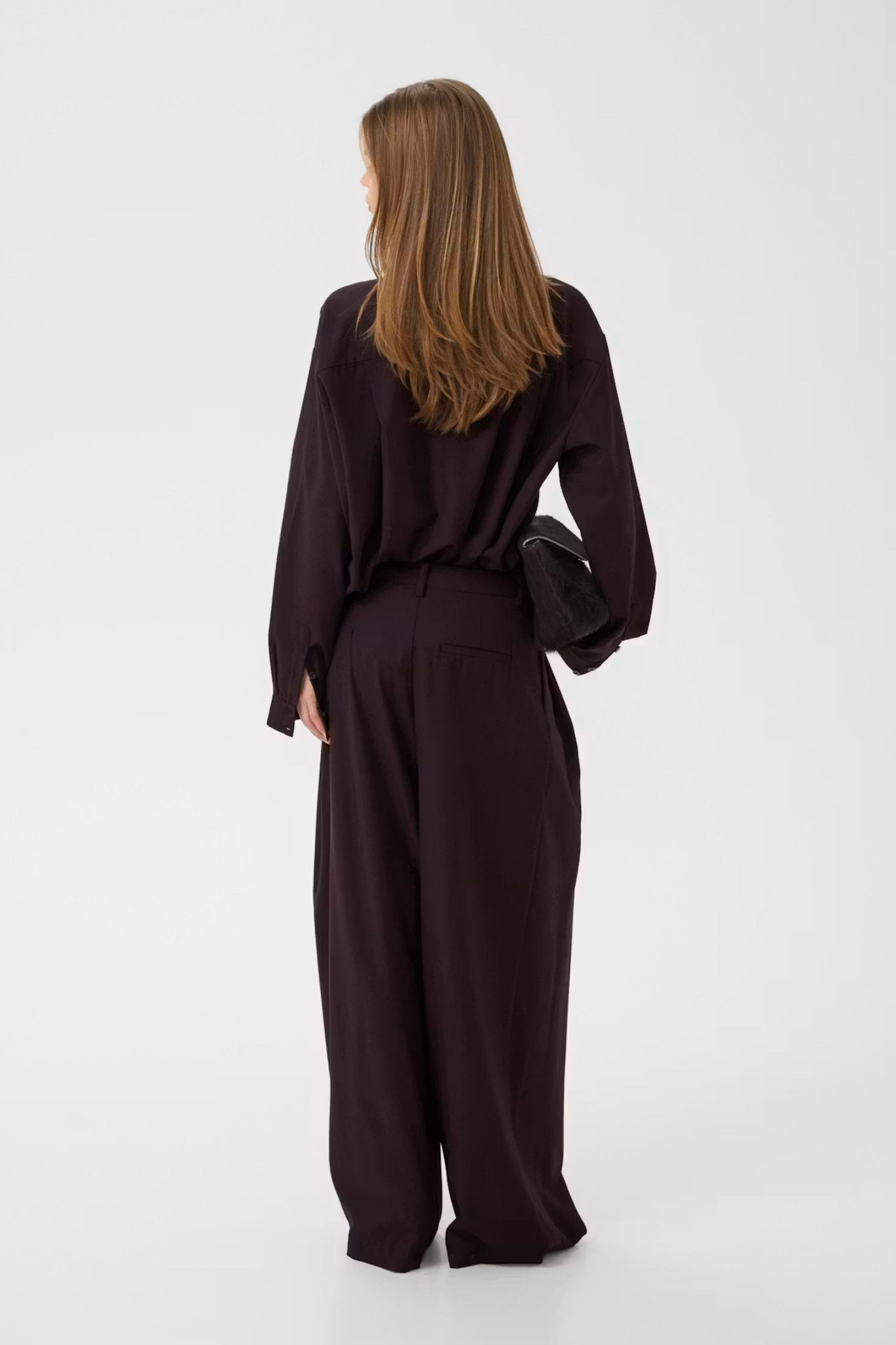 SCHANY MW PANTS - DEEP PLUM