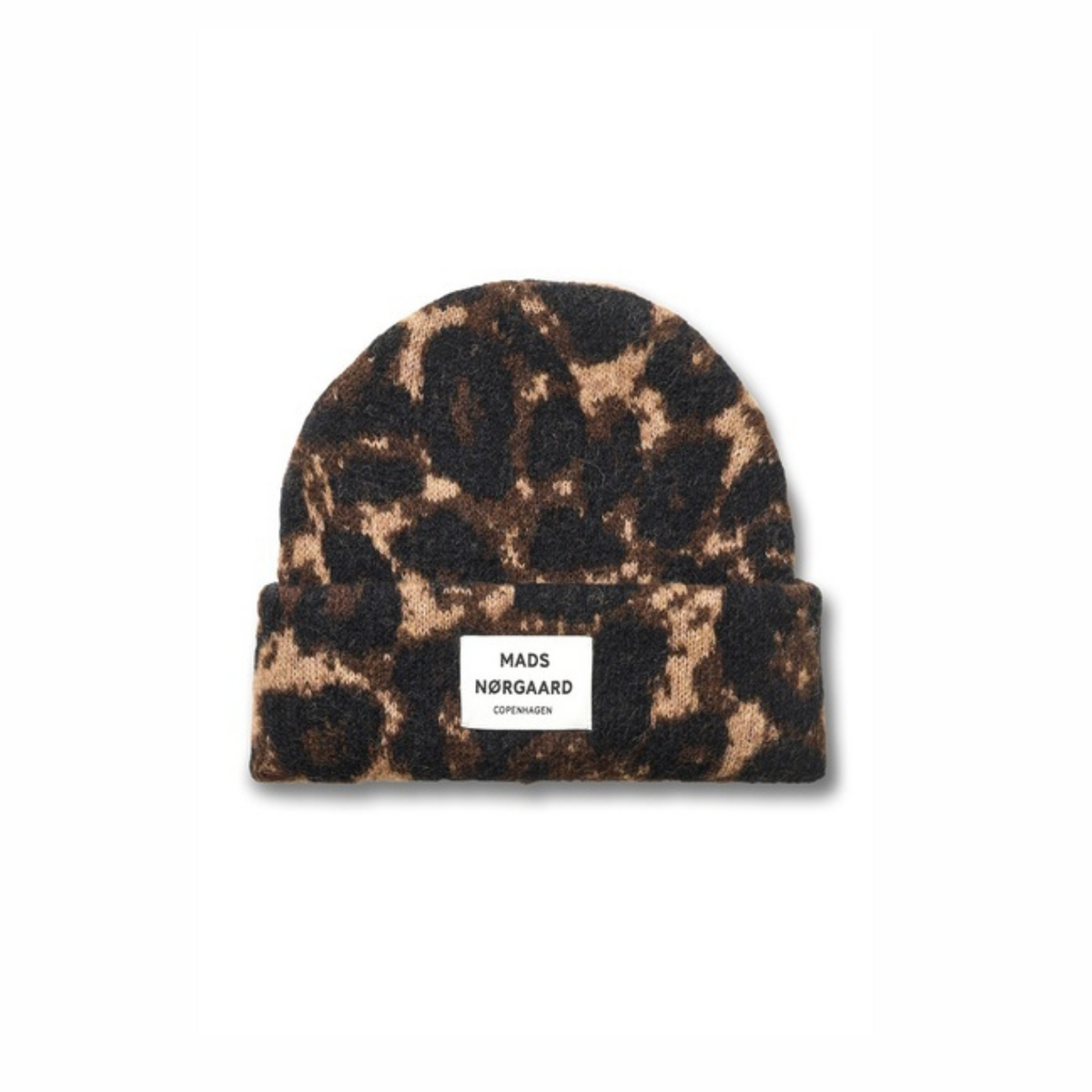 TOSCA ANUSKA AOP BEANIE - LEOPARD